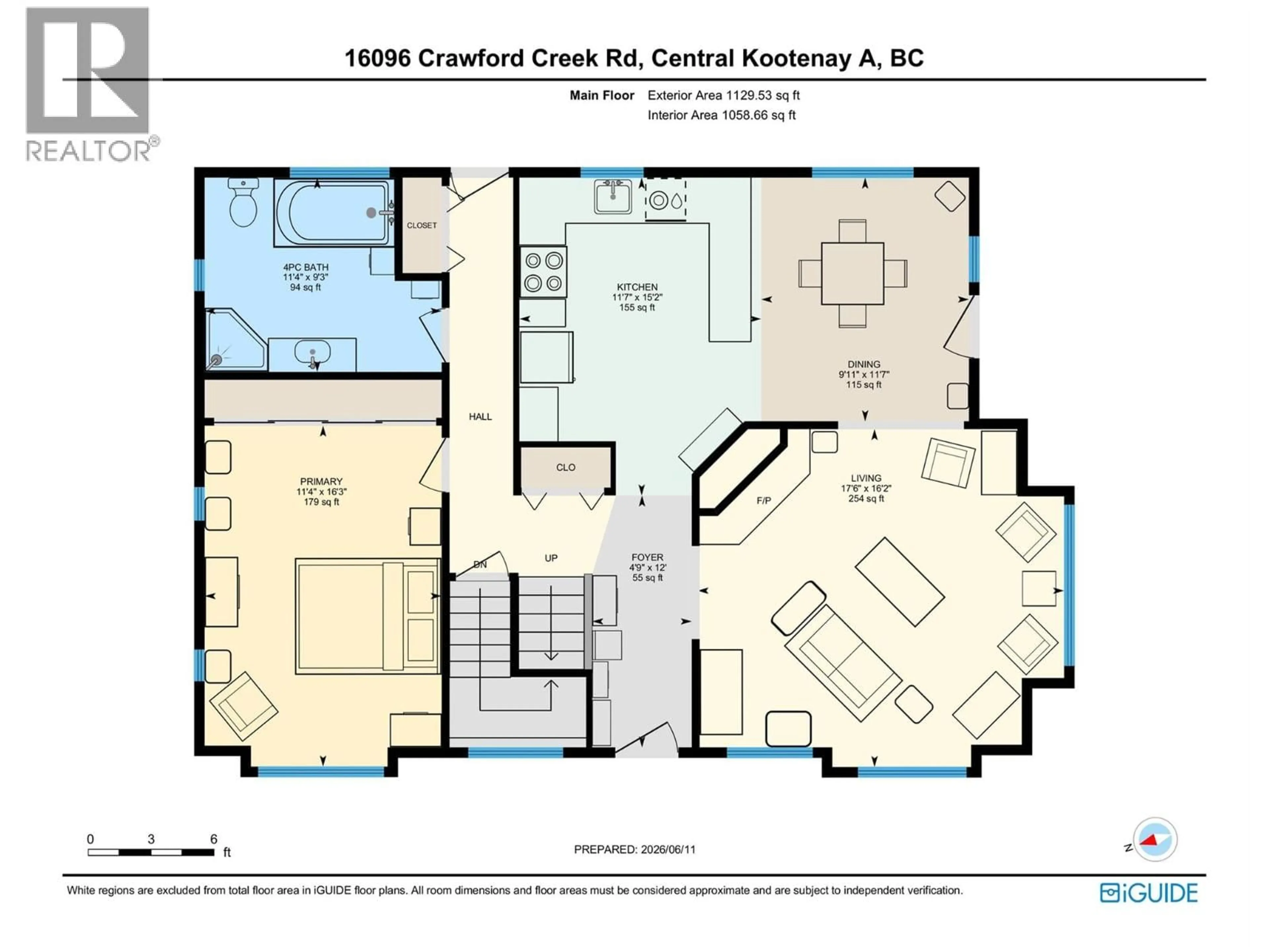 Floor plan for 16096 CRAWFORD CREEK ROAD, Crawford Bay British Columbia V0B1E0