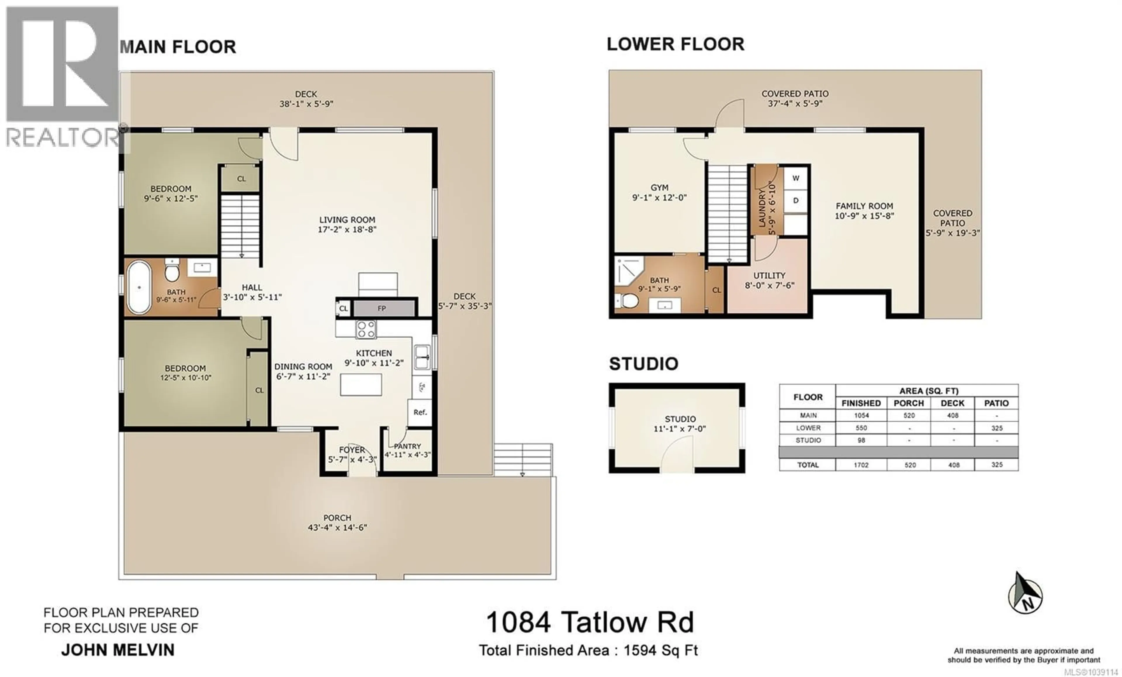 Floor plan for 1084 TATLOW ROAD, North Saanich British Columbia V8L5P3