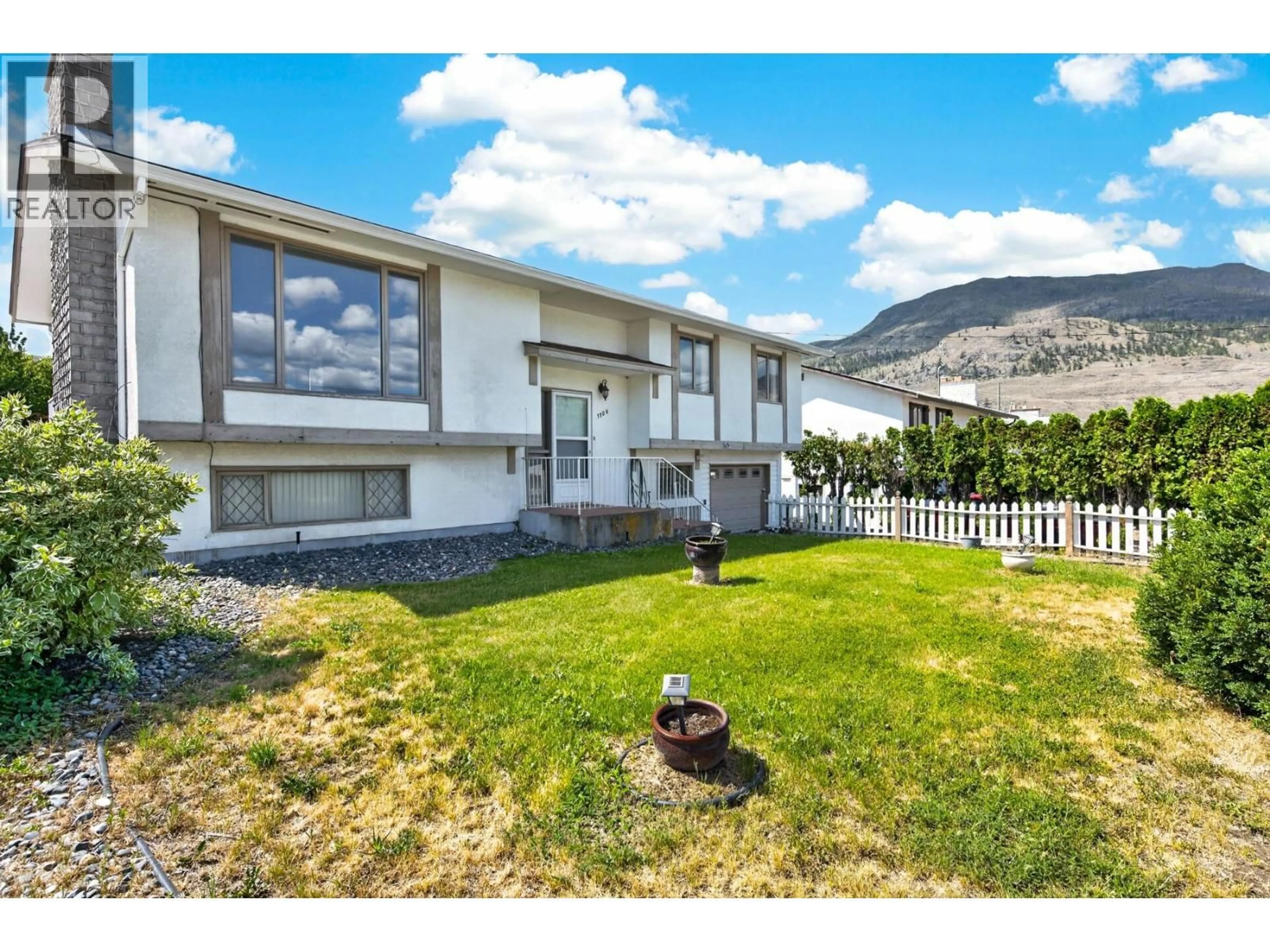 A pic from outside/outdoor area/front of a property/back of a property/a pic from drone, mountain view for 1106 MACLEAN CRESCENT, Cache Creek British Columbia V0K1H0