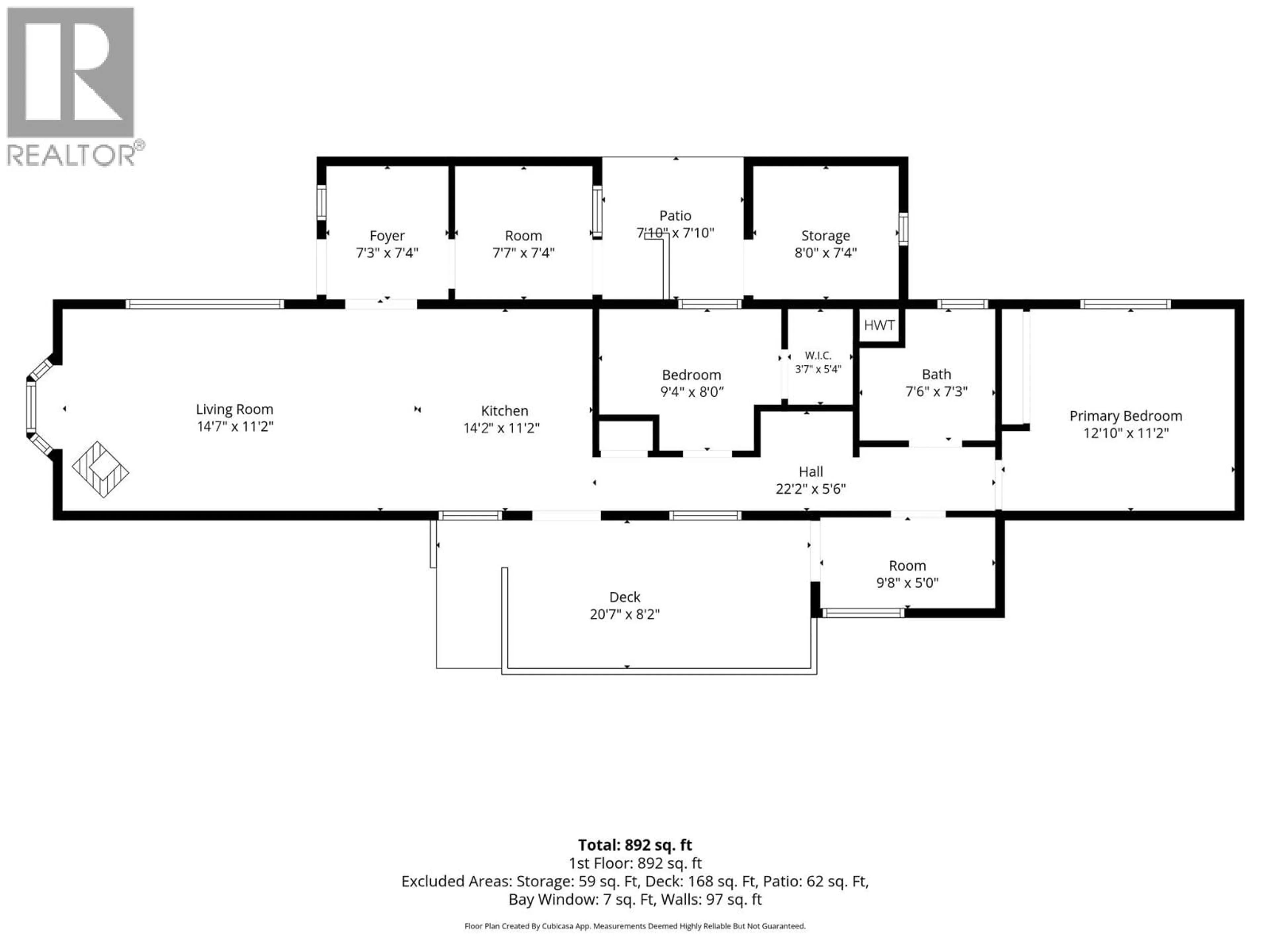 Floor plan for 5 COPPER COURT, Logan Lake British Columbia V0K1W0