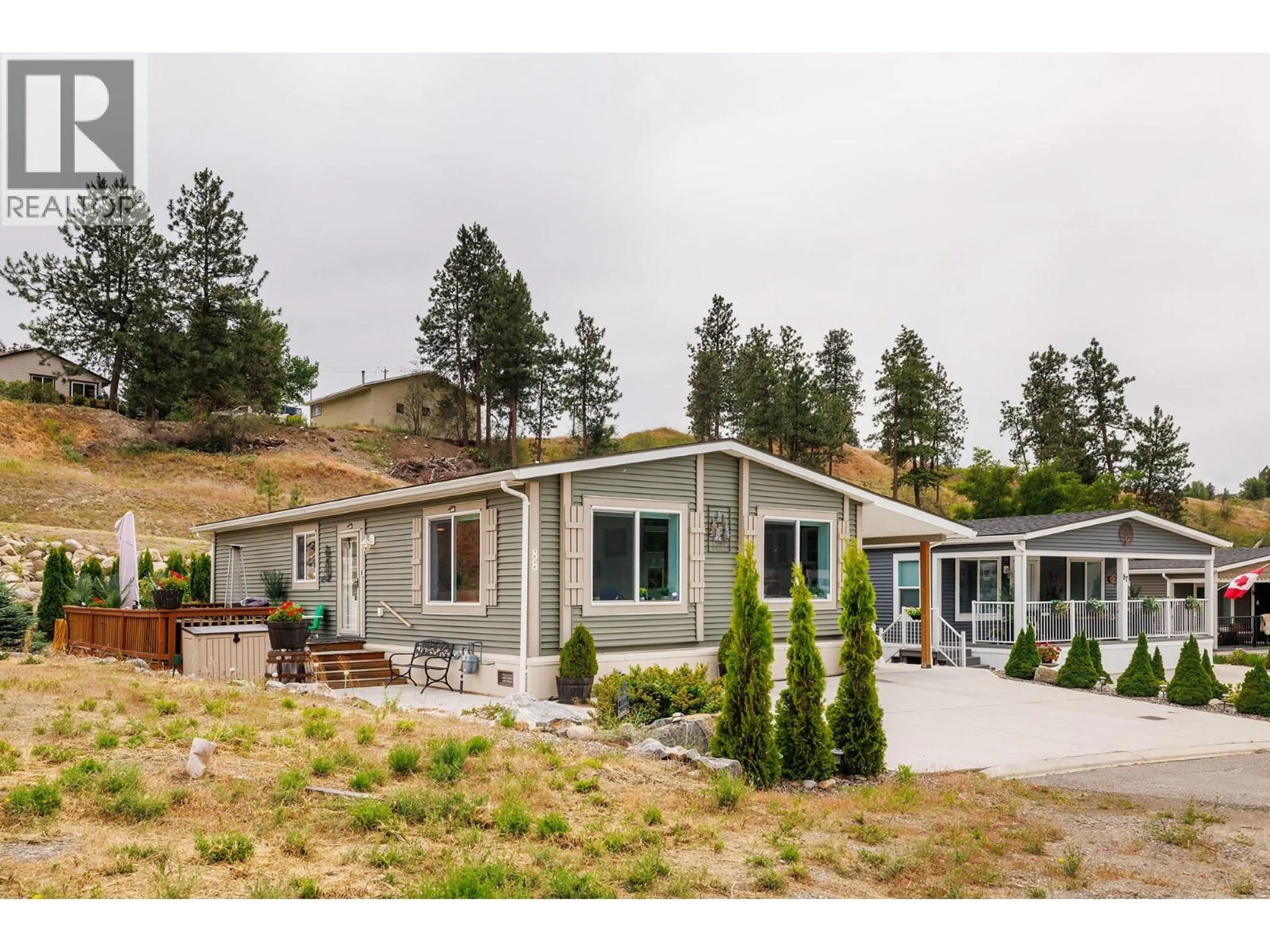 Home with vinyl exterior material, mountain view for 88 - 1835 NANCEE WAY COURT, Kelowna British Columbia V1Z4C1