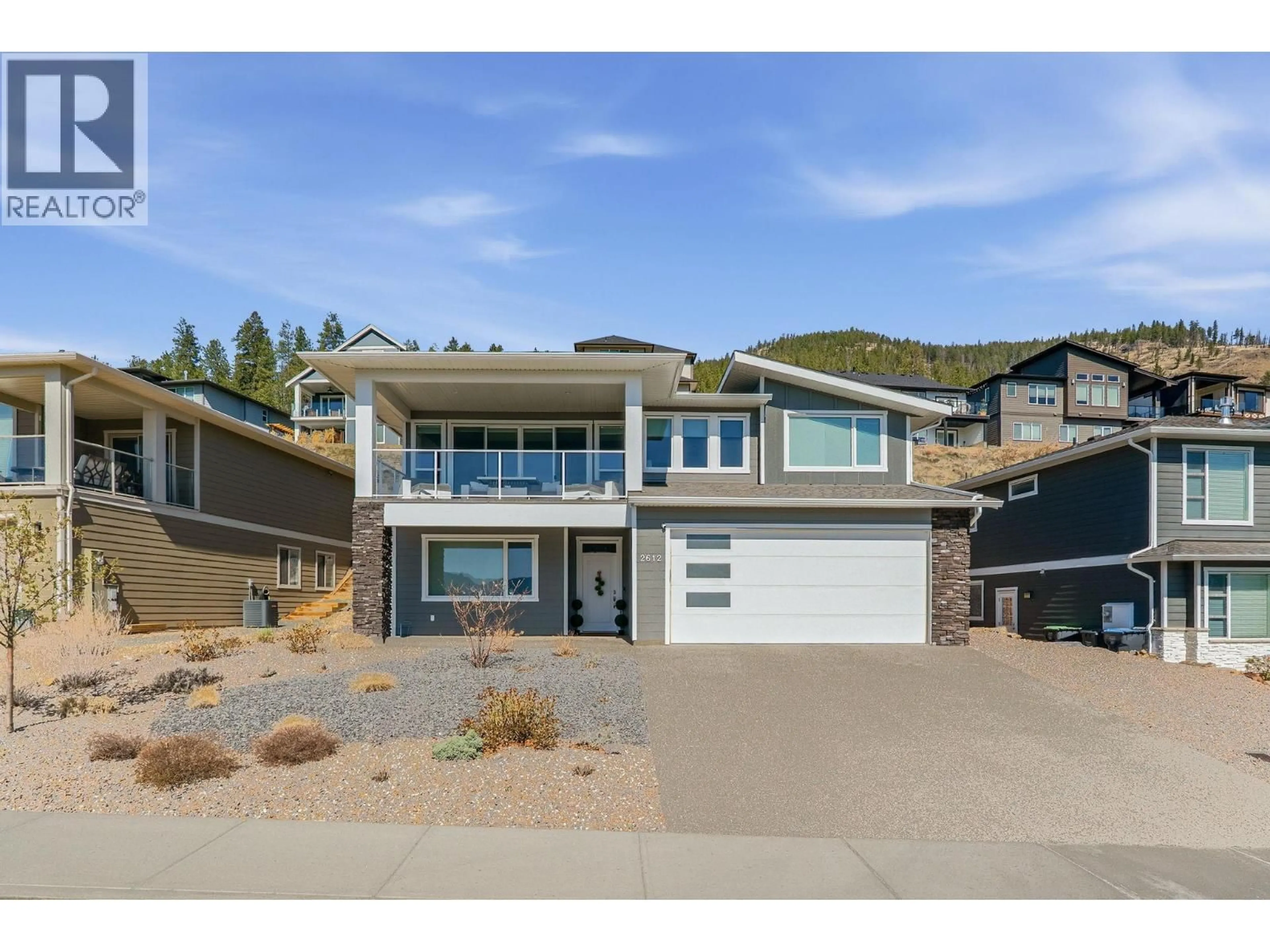 Home with vinyl exterior material, unknown for 2612 PARAMOUNT DRIVE, West Kelowna British Columbia V4T3N3