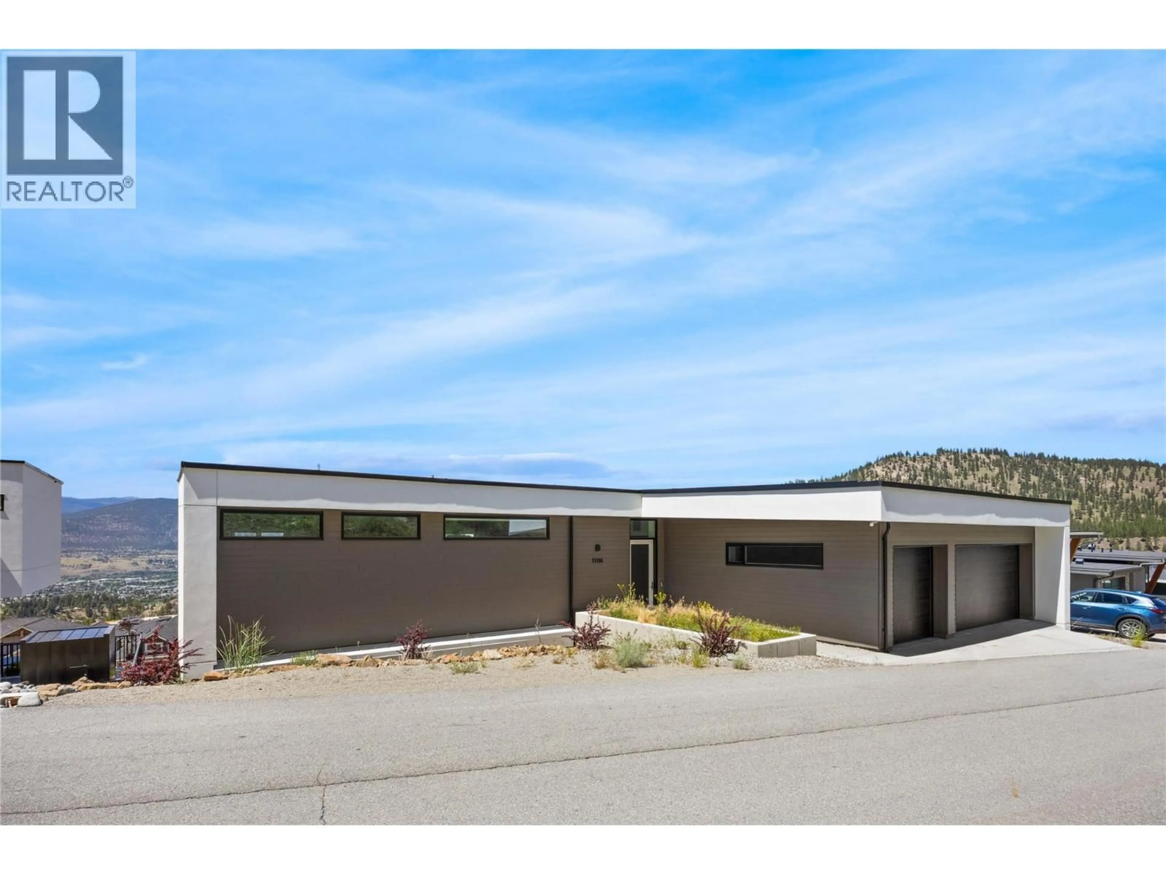 A pic from outside/outdoor area/front of a property/back of a property/a pic from drone, unknown for 1106 SYER ROAD, Penticton British Columbia V2A9G4