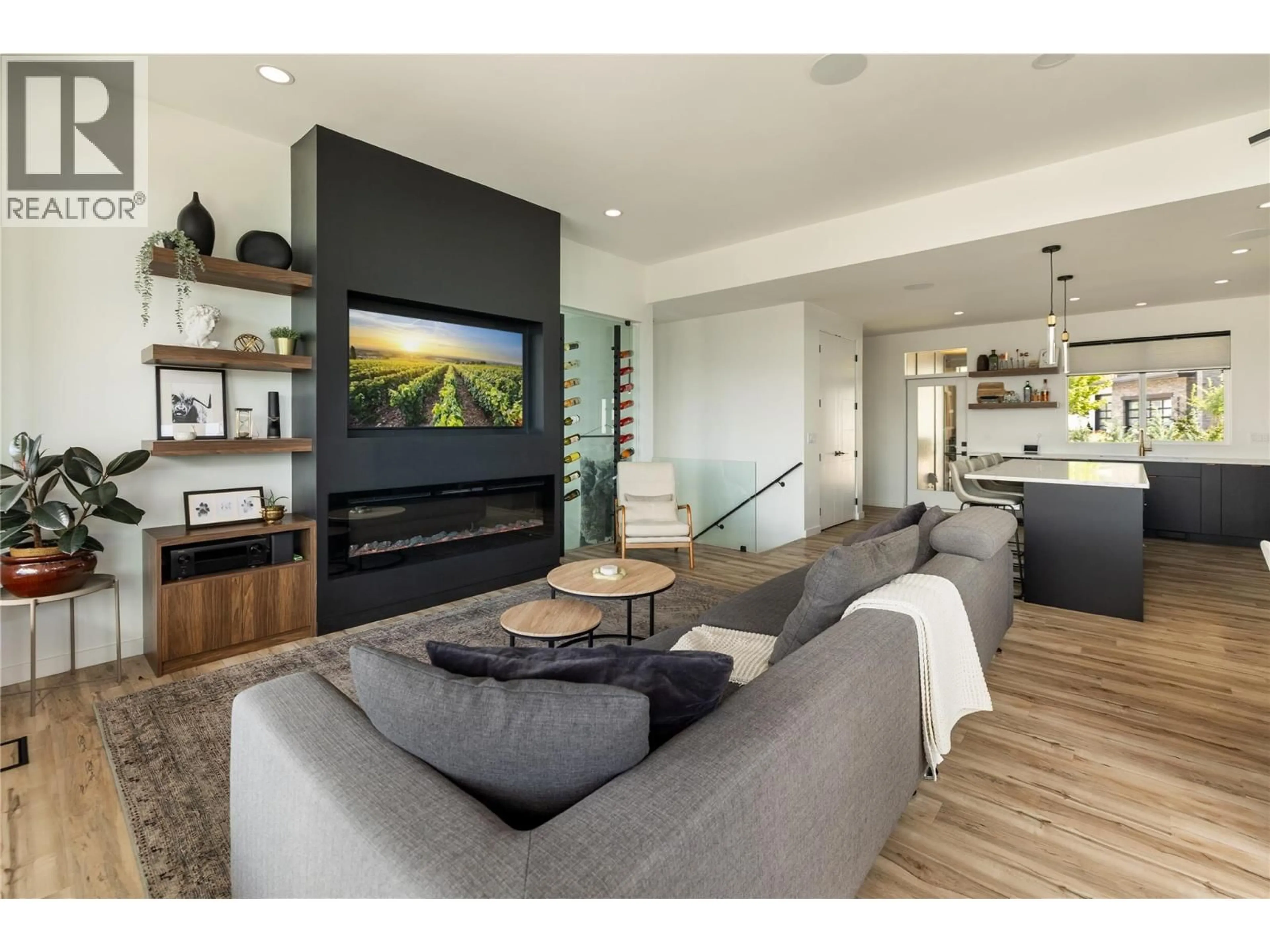 Home theater for 9499 LEDGESTONE ROAD, Lake Country British Columbia V4V0A4