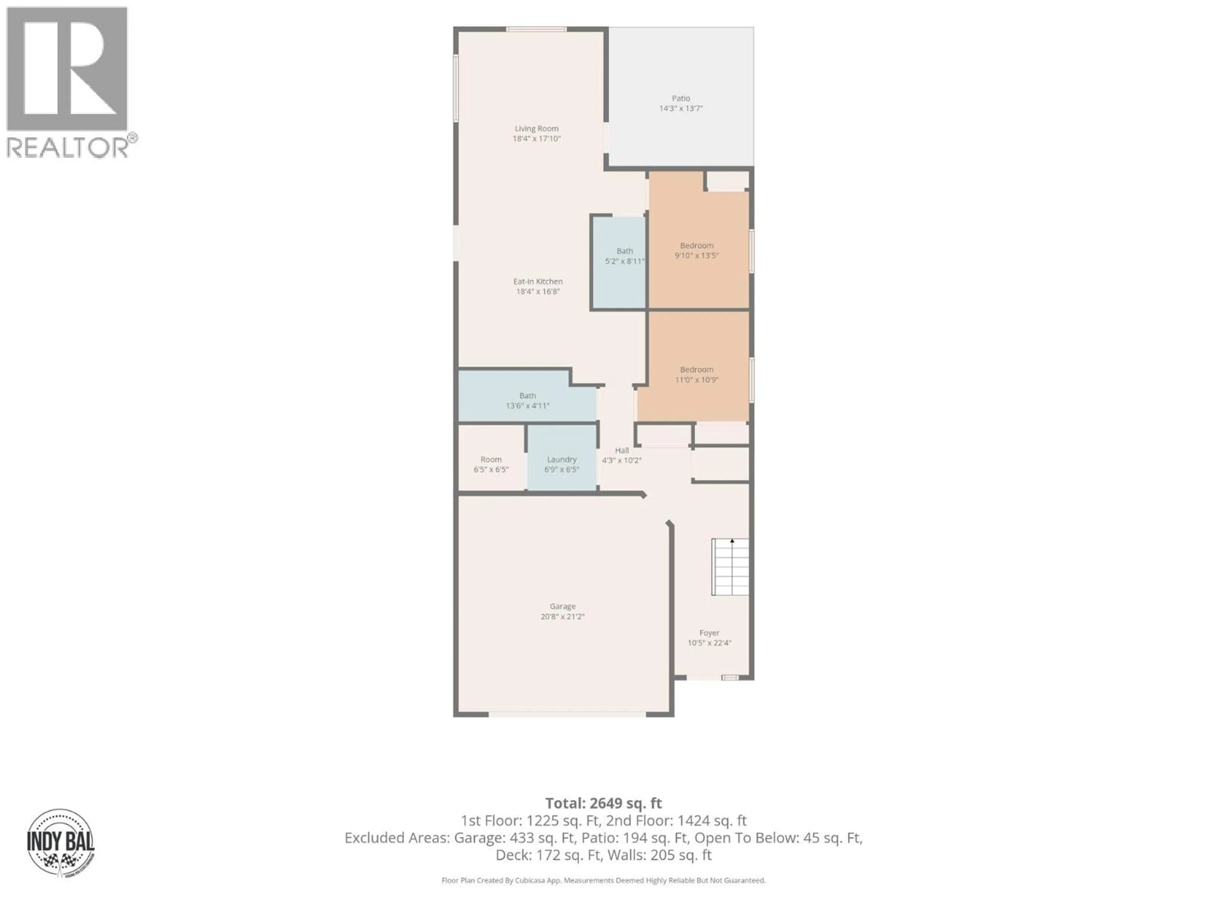 Floor plan for 2967 GILBERT ROAD, Kamloops British Columbia V2B7A9