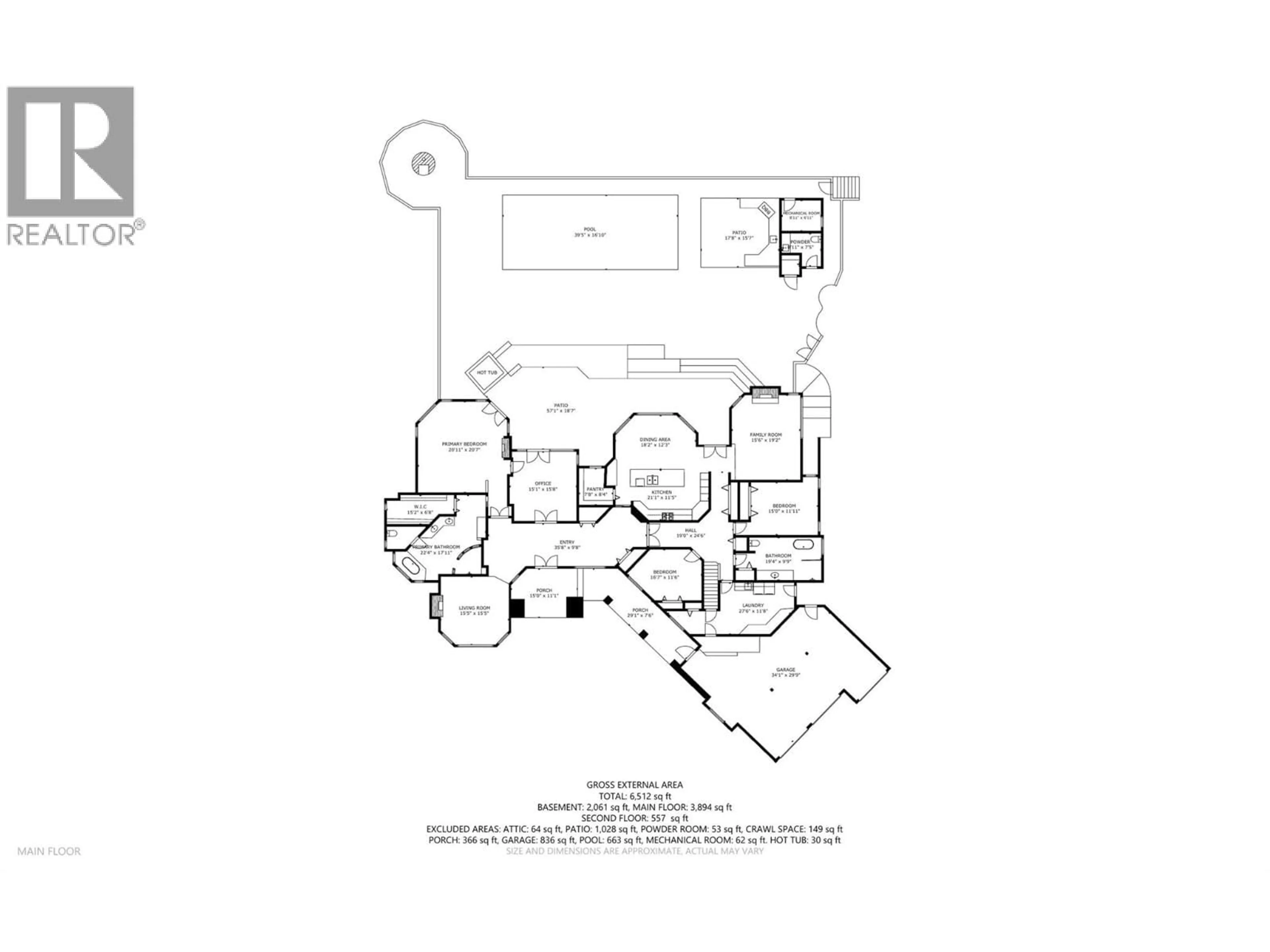 Floor plan for 1 - 6500 15TH AVENUE SOUTHWEST, Salmon Arm British Columbia V1E1R5