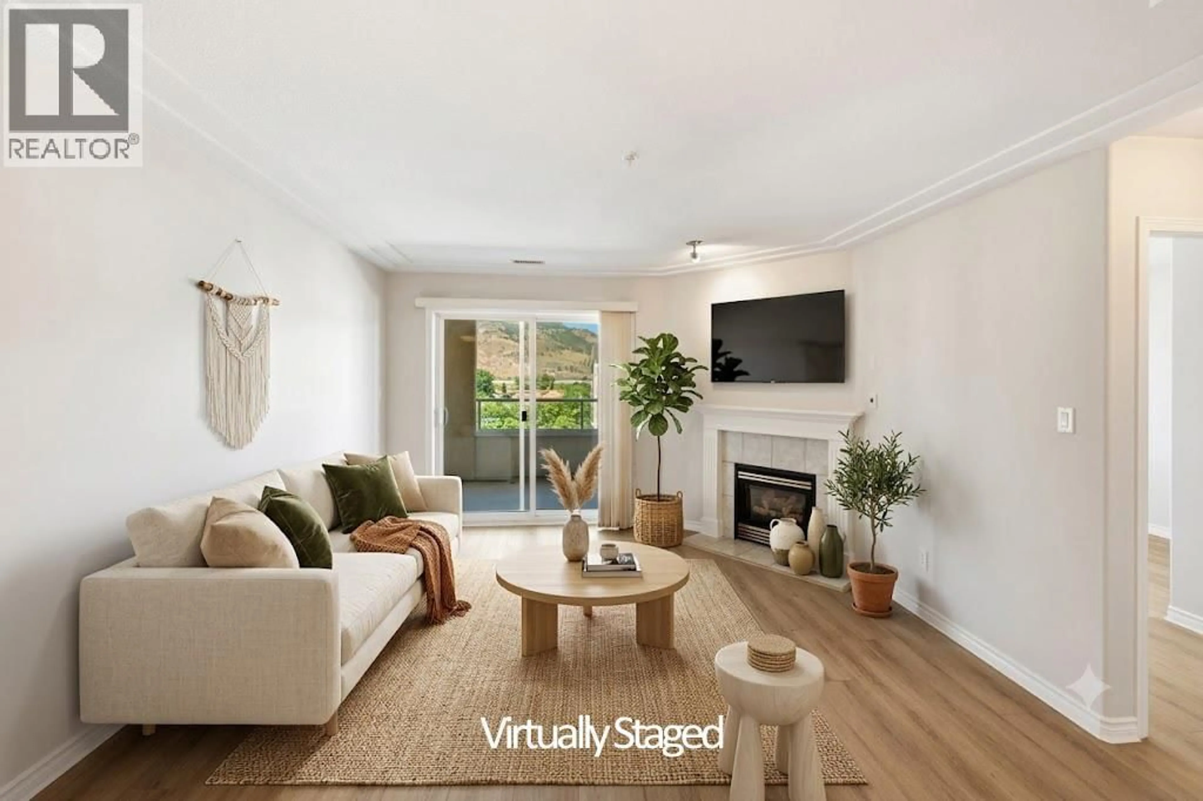 Living room with furniture, unknown for 505 - 2285 ATKINSON STREET, Penticton British Columbia V2A8R7