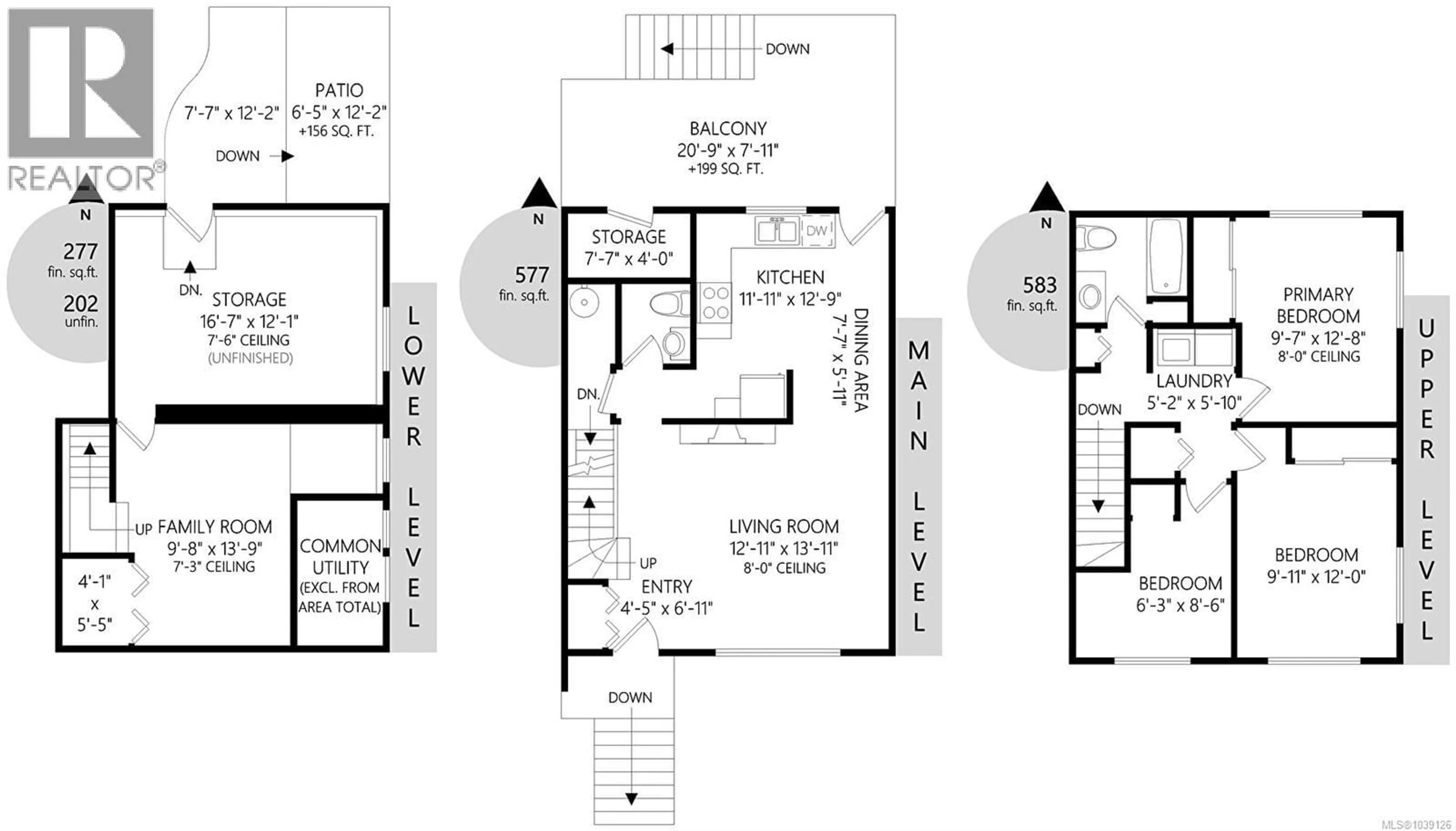 Floor plan for 1022 FALMOUTH ROAD, Saanich British Columbia V8X3A5