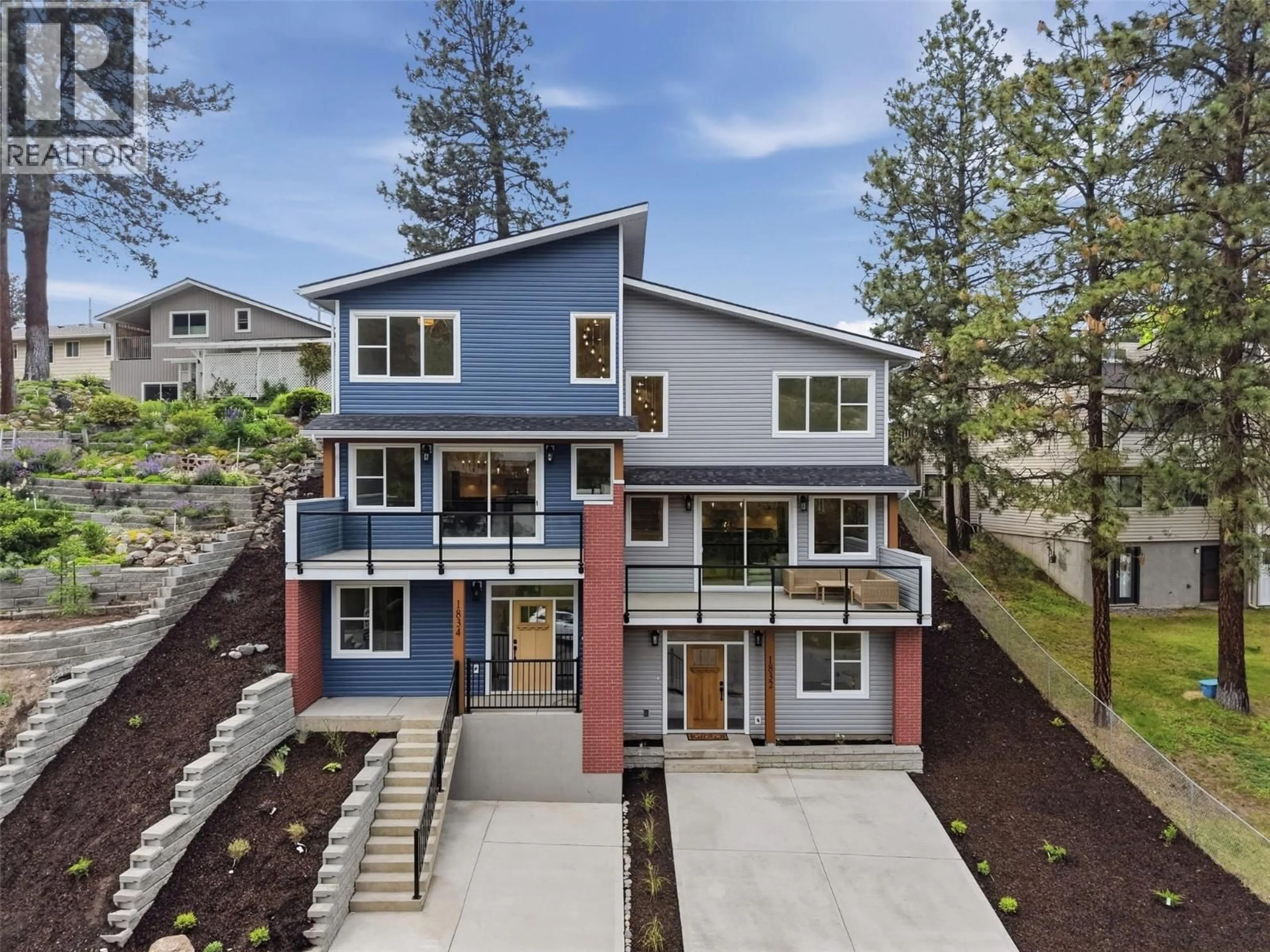Home with vinyl exterior material, unknown for 1834 SPRINGHILL DRIVE, Kamloops British Columbia V2E1P9
