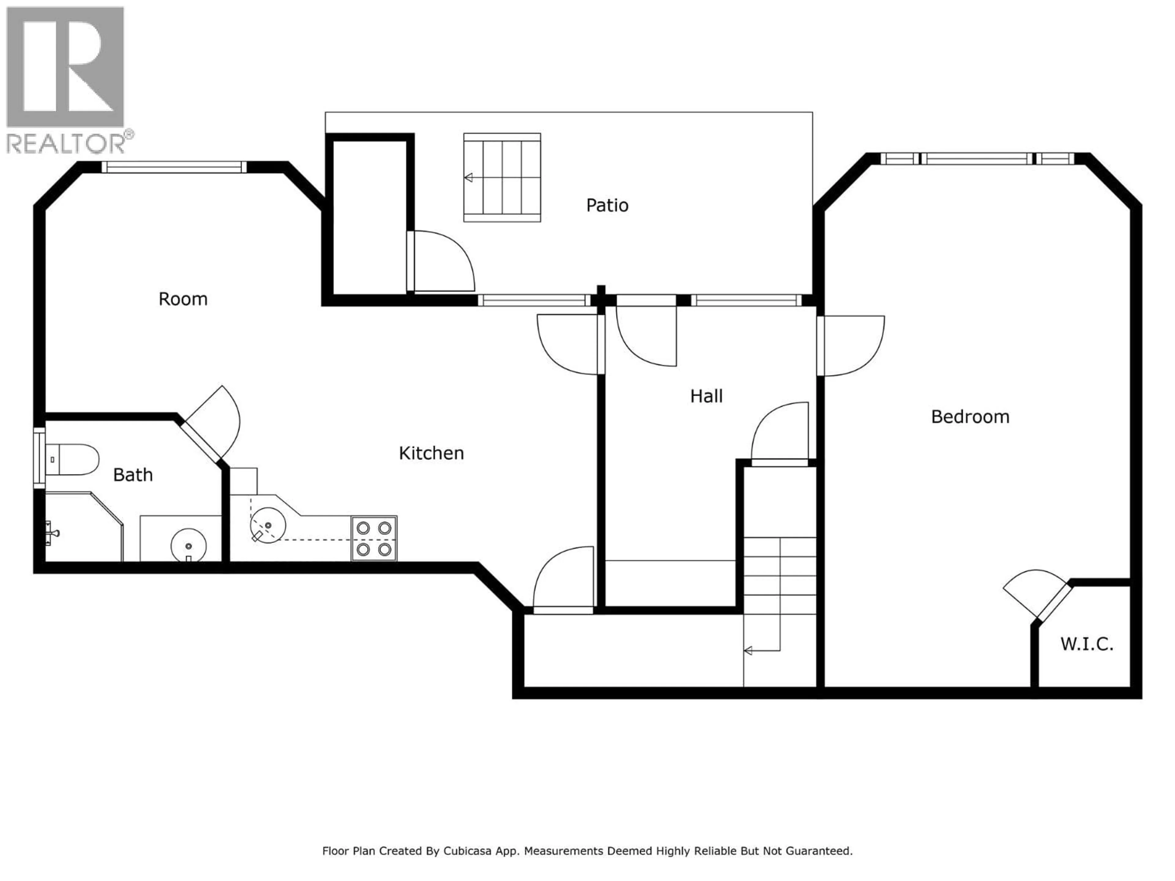 Floor plan for 6 - 1651 VALLEYVIEW DRIVE, Kamloops British Columbia V2C0A4