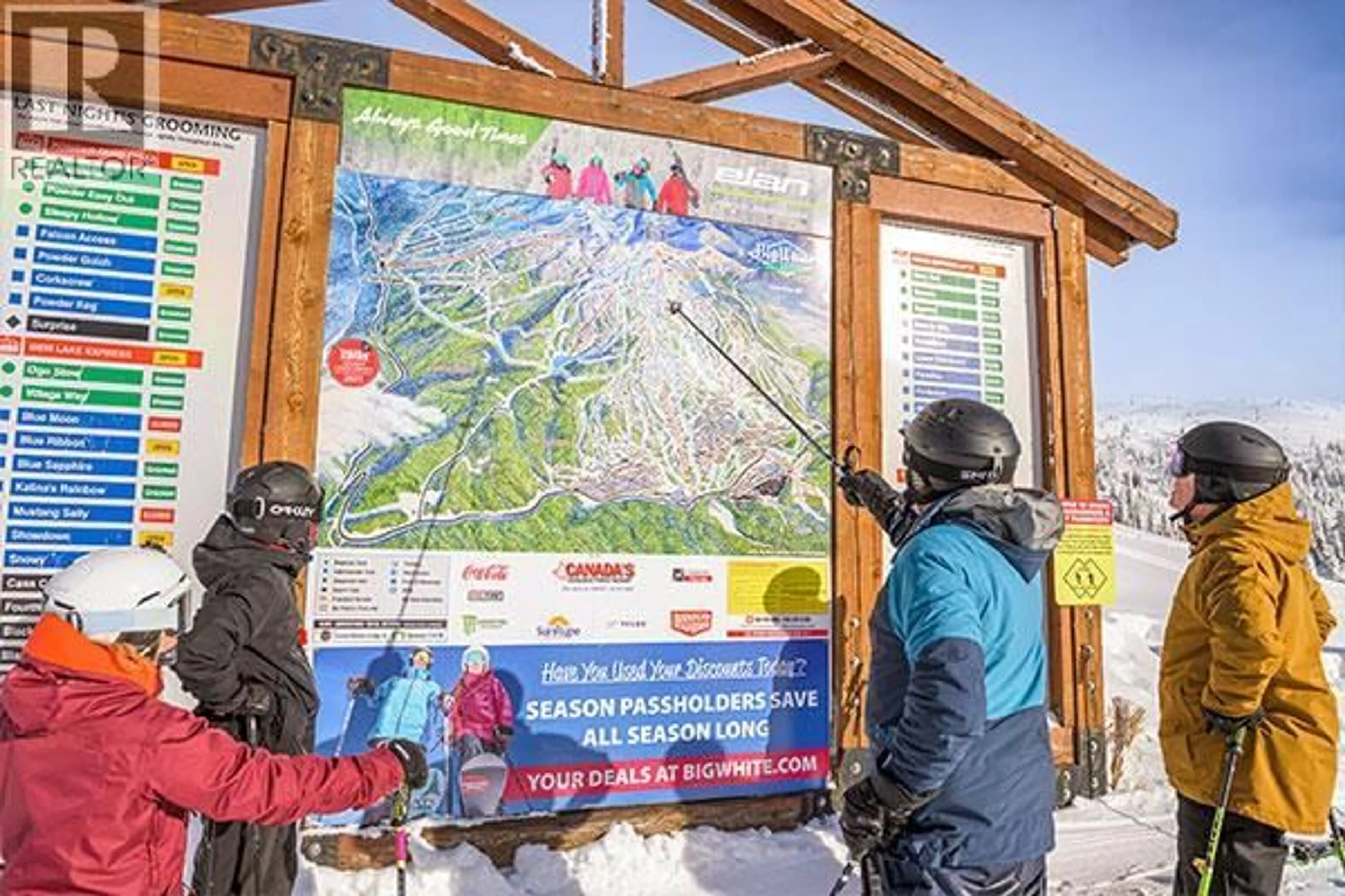 Picture of a map for 335 - 5340 BIG WHITE ROAD, Big White British Columbia V1P1P3