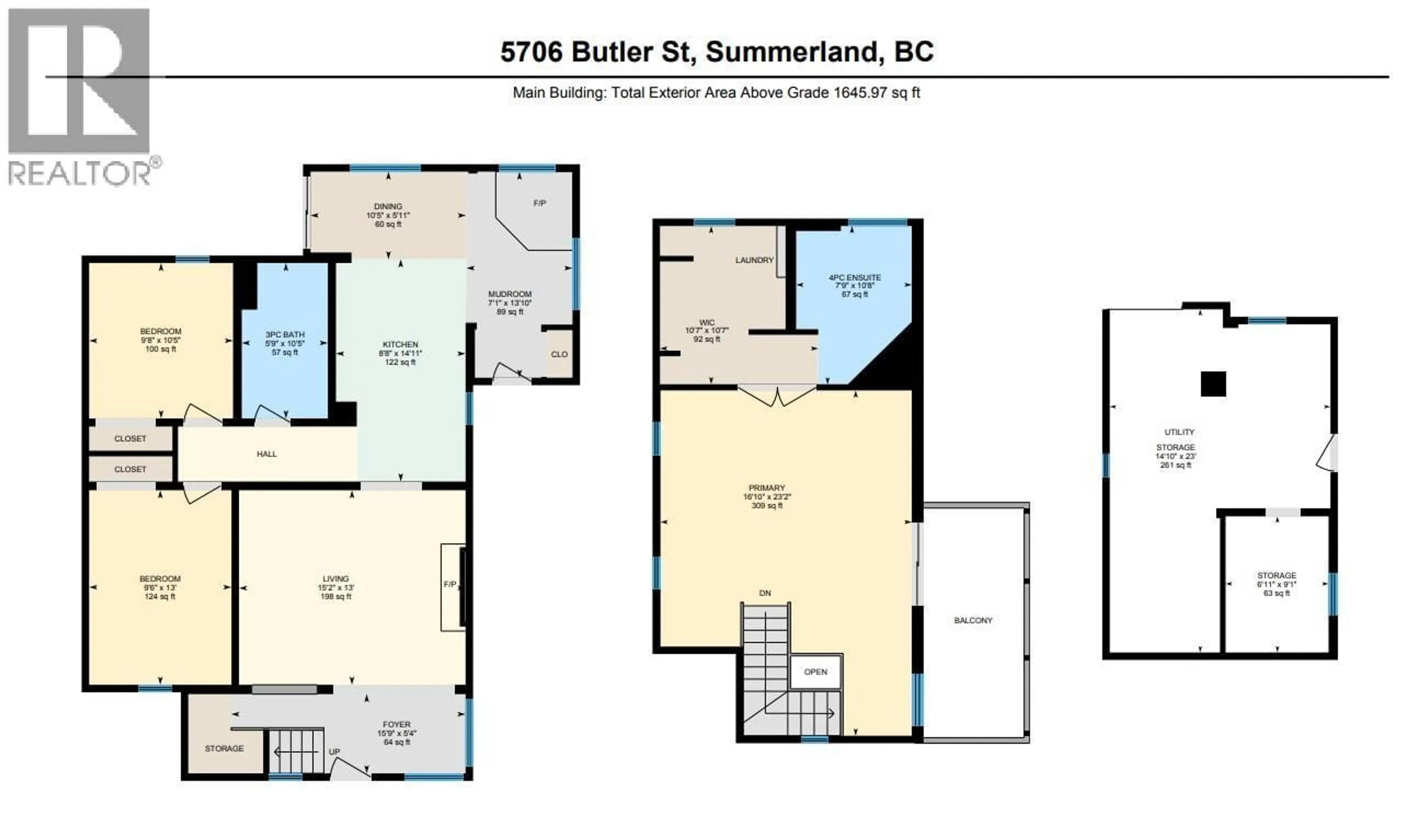 Floor plan for 5706 BUTLER STREET, Summerland British Columbia V0H1Z1