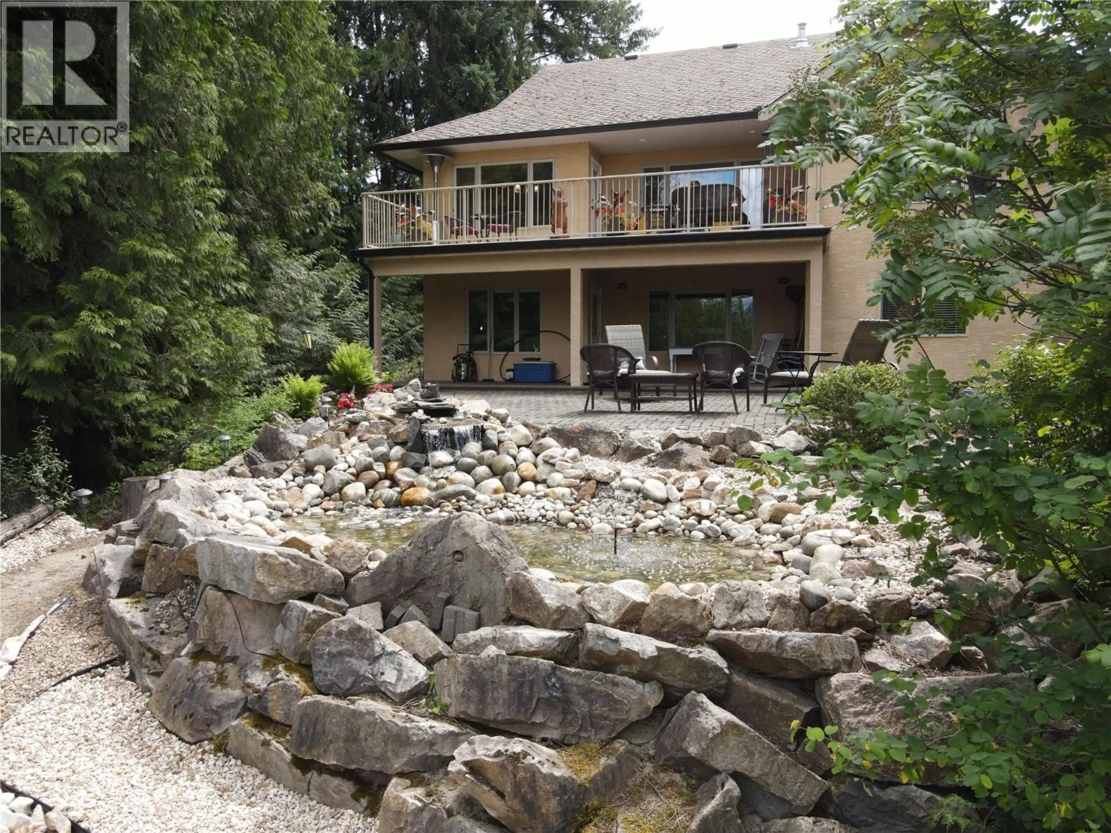 Patio, water/lake/river/ocean view for 2491 GOLF COURSE DRIVE, Blind Bay British Columbia V0E1H2