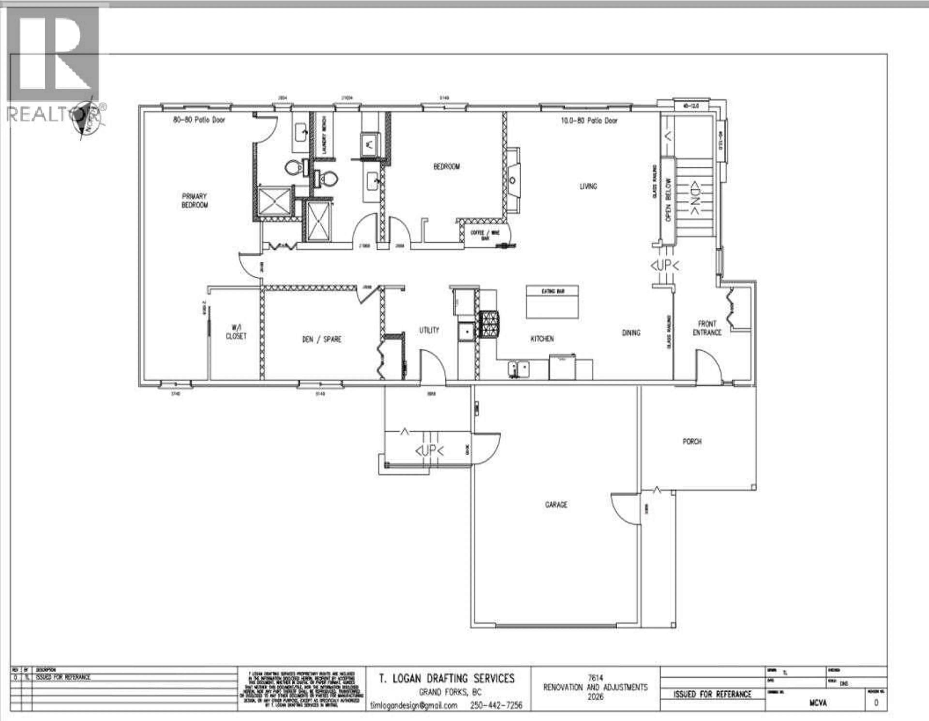 Floor plan for 7614 MCCALLUM VIEW DRIVE, Grand Forks British Columbia V0H1H2