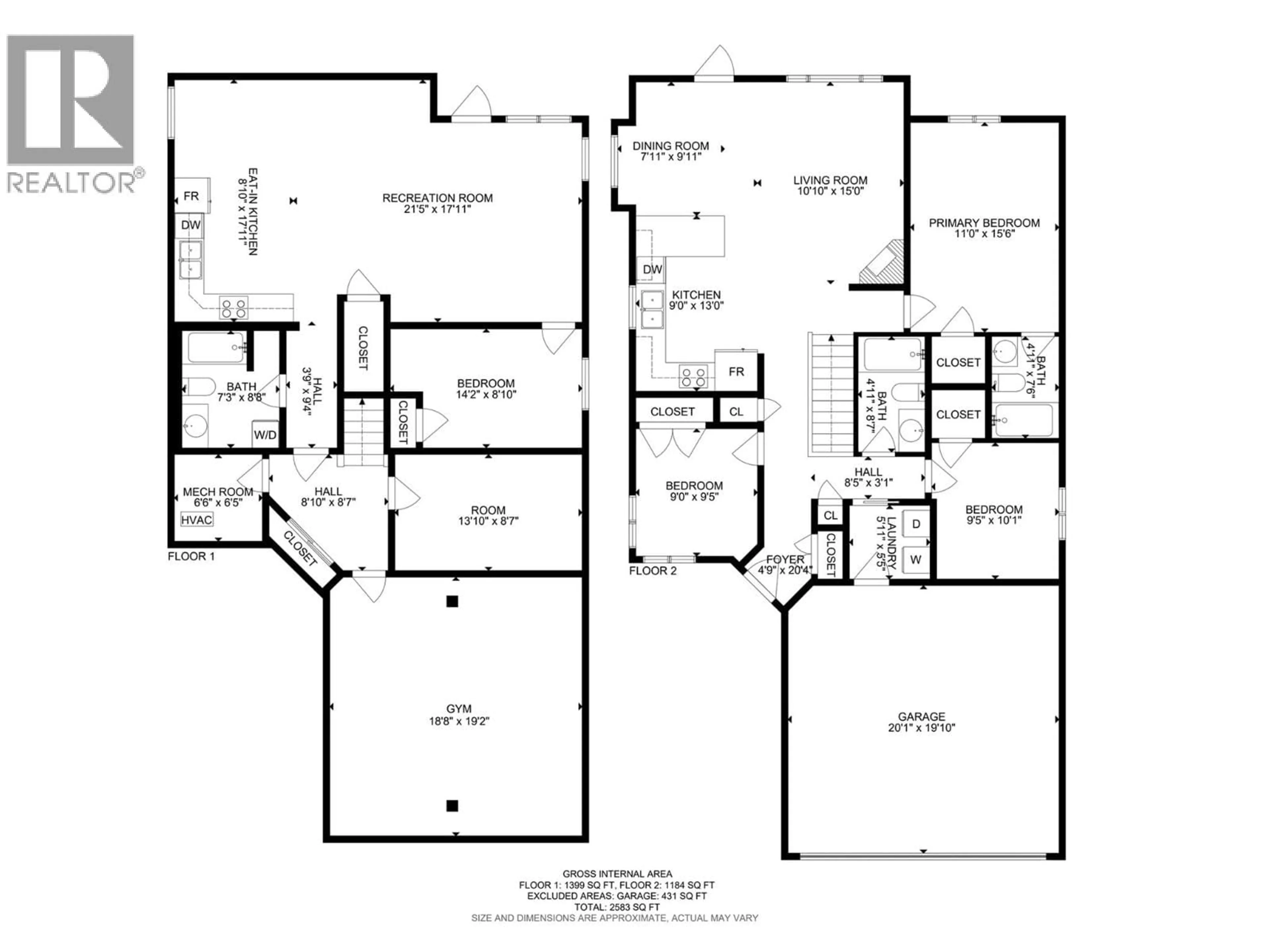 Floor plan for 1808 FOXTAIL DRIVE, Kamloops British Columbia V1S0A4