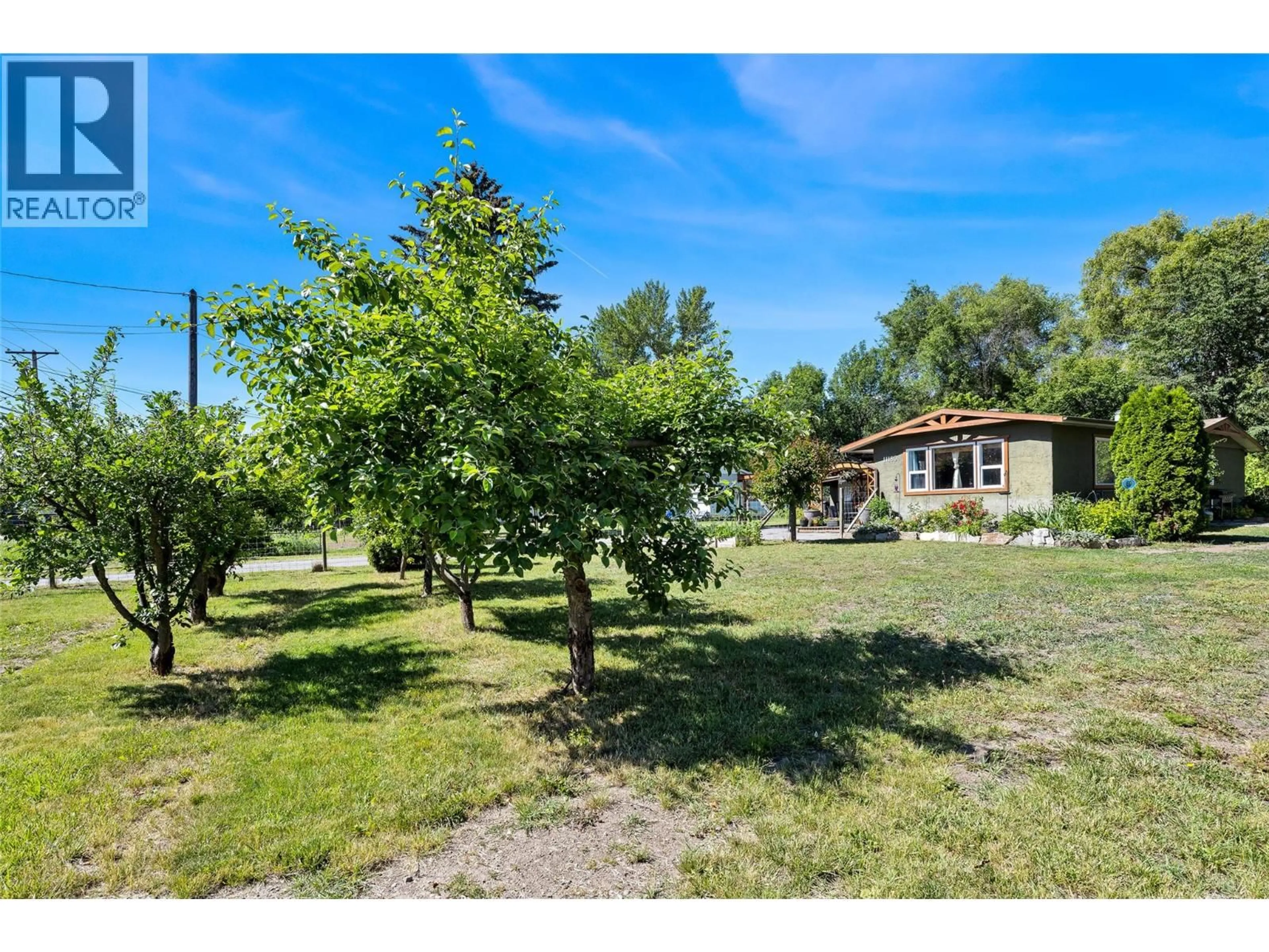 A pic from outside/outdoor area/front of a property/back of a property/a pic from drone, forest/trees view for 11180 BOTTOM WOOD LAKE ROAD, Lake Country British Columbia V4V1V9