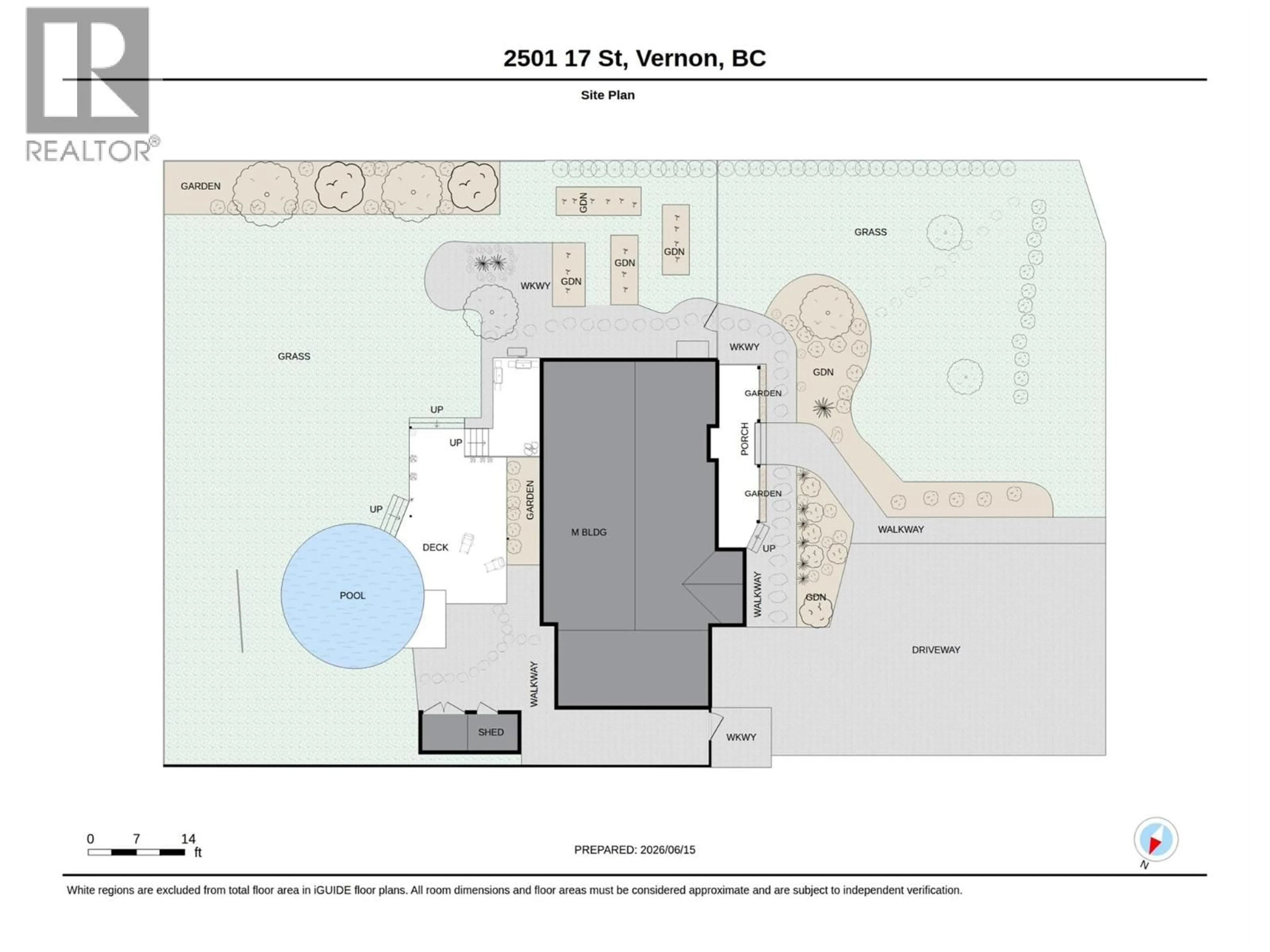 Floor plan for 2501 17 STREET, Vernon British Columbia V1T3Y5