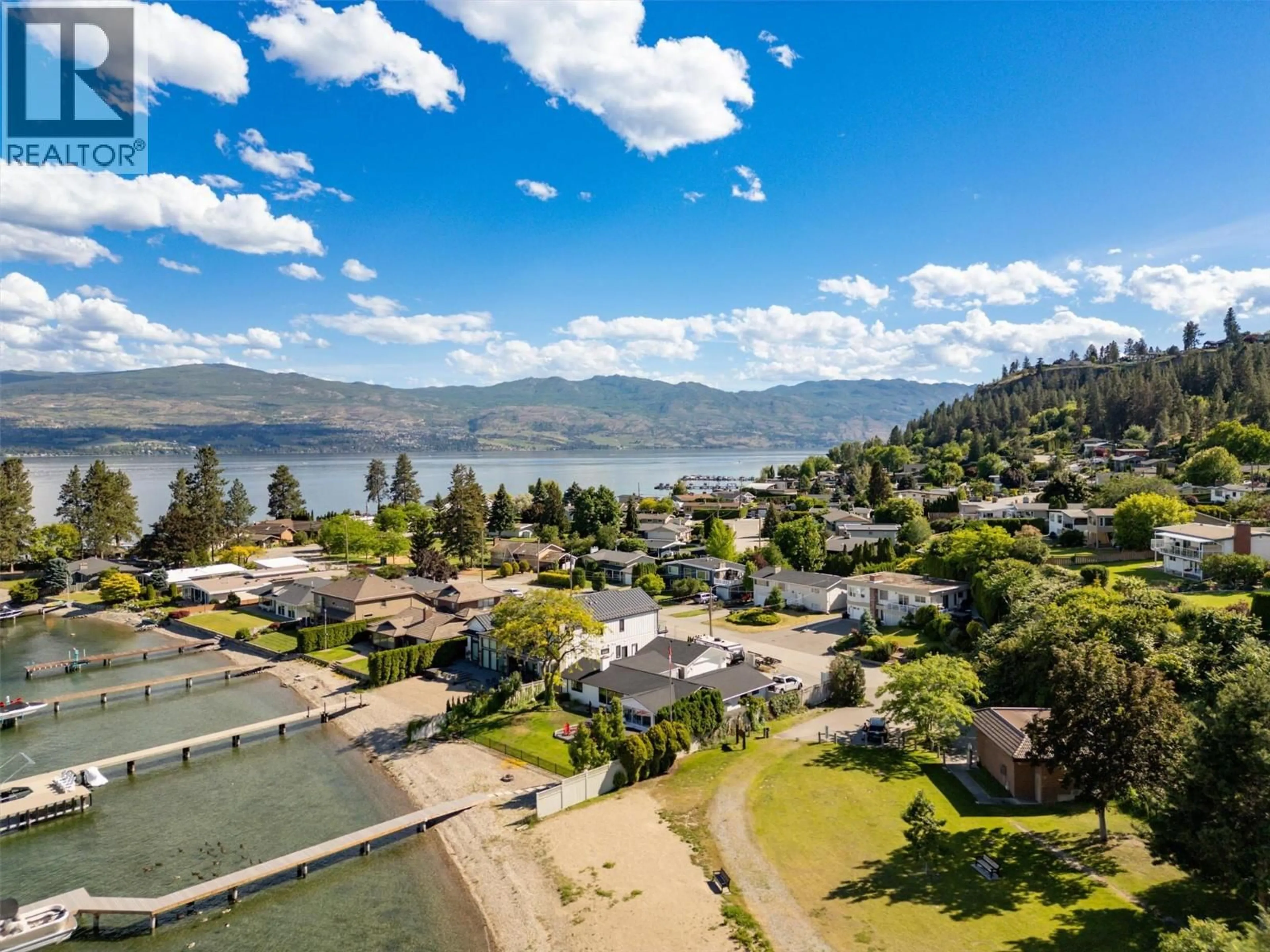 A pic from outside/outdoor area/front of a property/back of a property/a pic from drone, water/lake/river/ocean view for 2612 CASA LOMA ROAD, West Kelowna British Columbia V1Z1T5