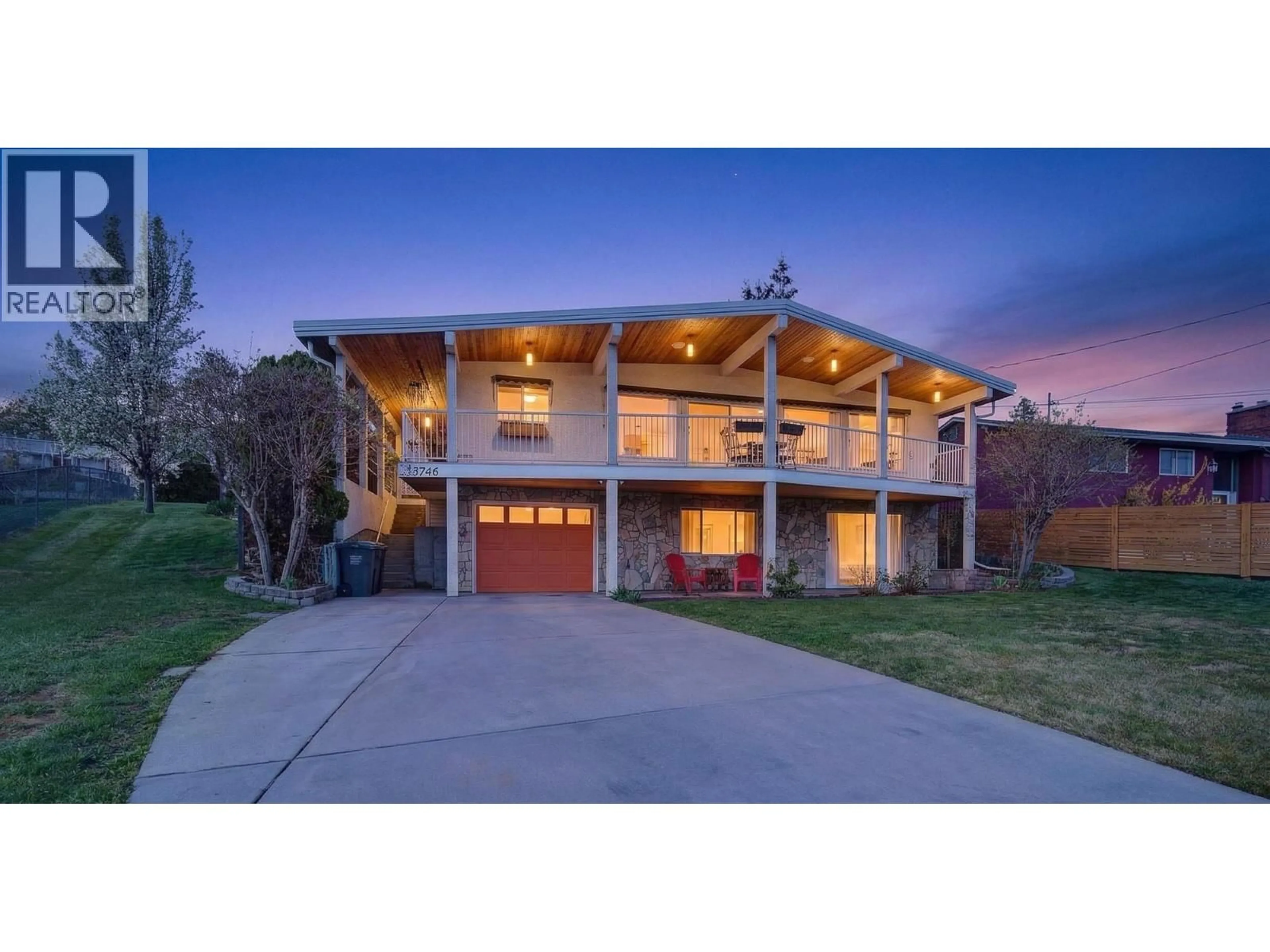 Home with vinyl exterior material, street for 3716 SALLOUM ROAD, West Kelowna British Columbia V4T1E5