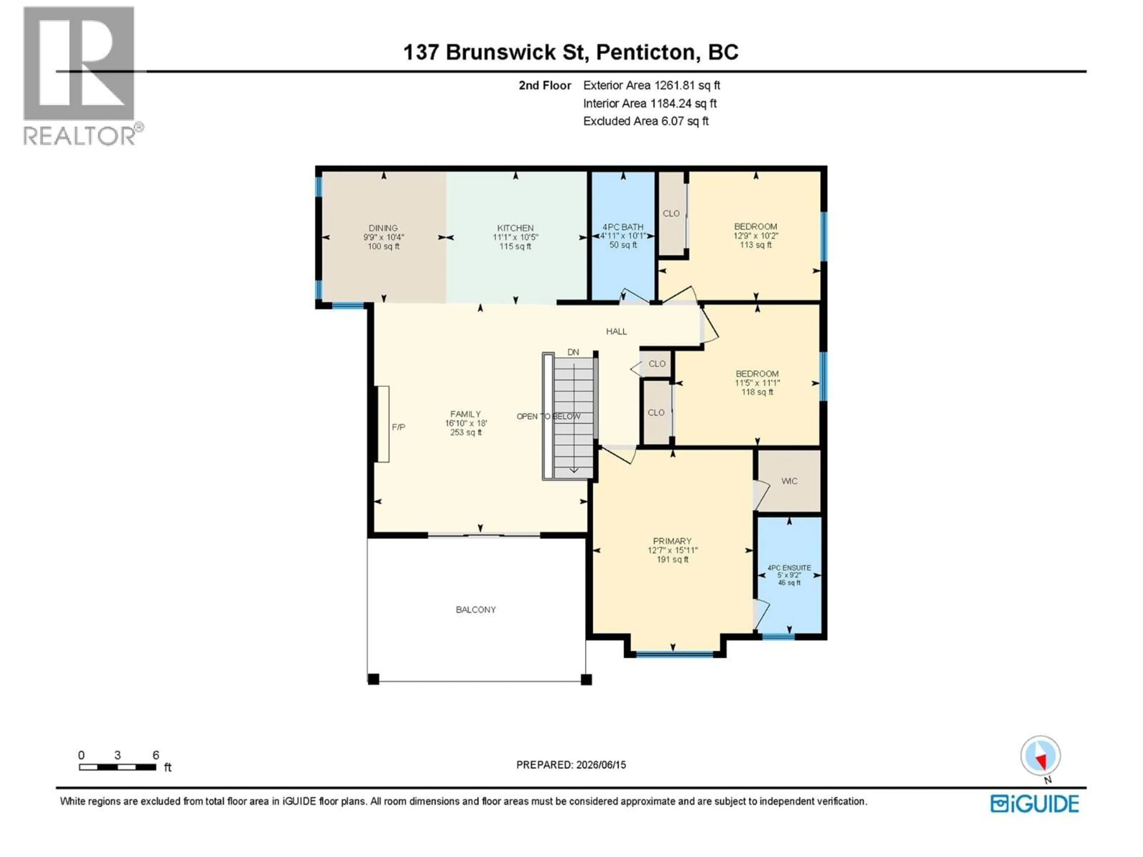 Floor plan for 137 BRUNSWICK STREET, Penticton British Columbia V2A5P6