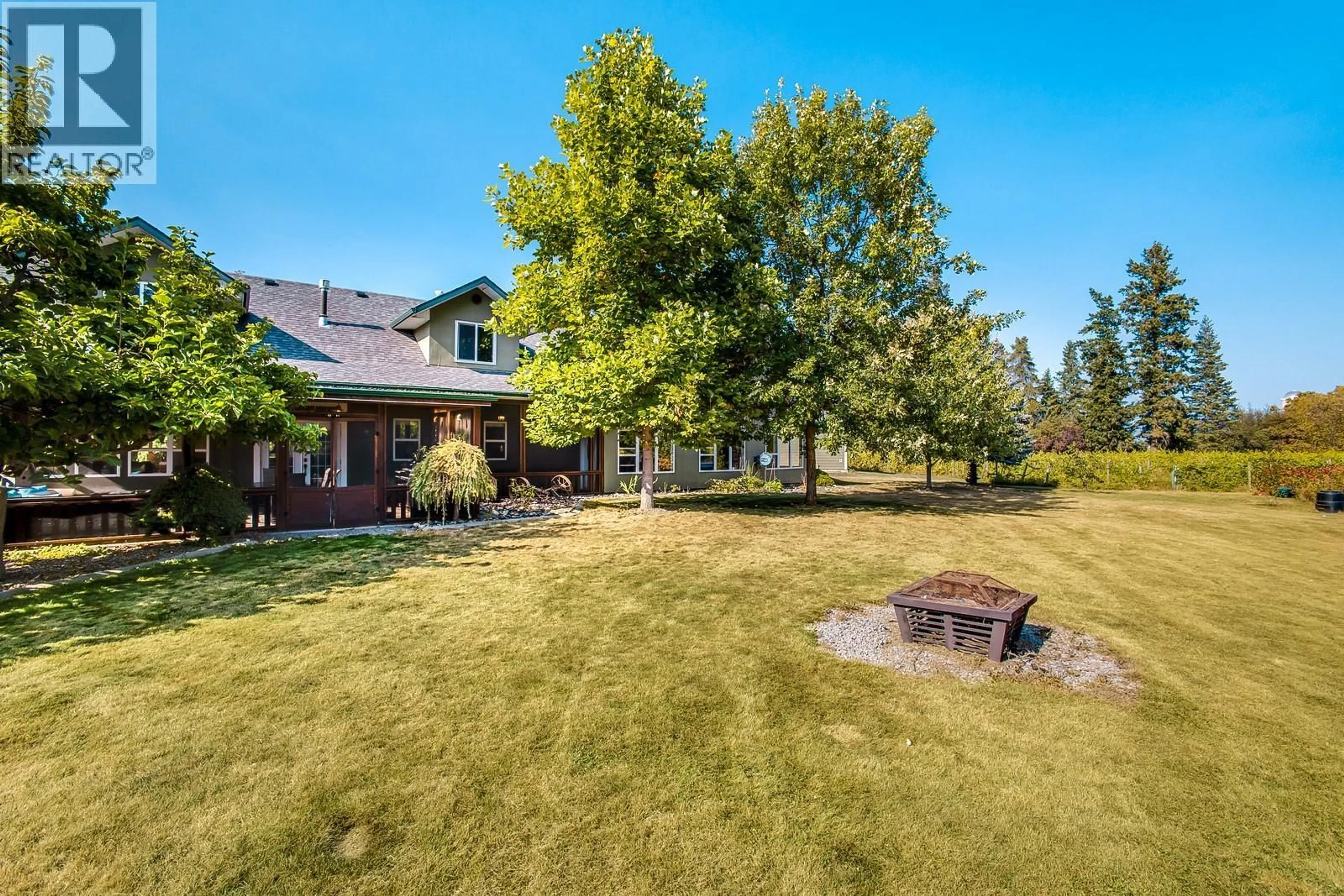 A pic from outside/outdoor area/front of a property/back of a property/a pic from drone, unknown for 70 WATERSIDE ROAD, Enderby British Columbia V0E1V3