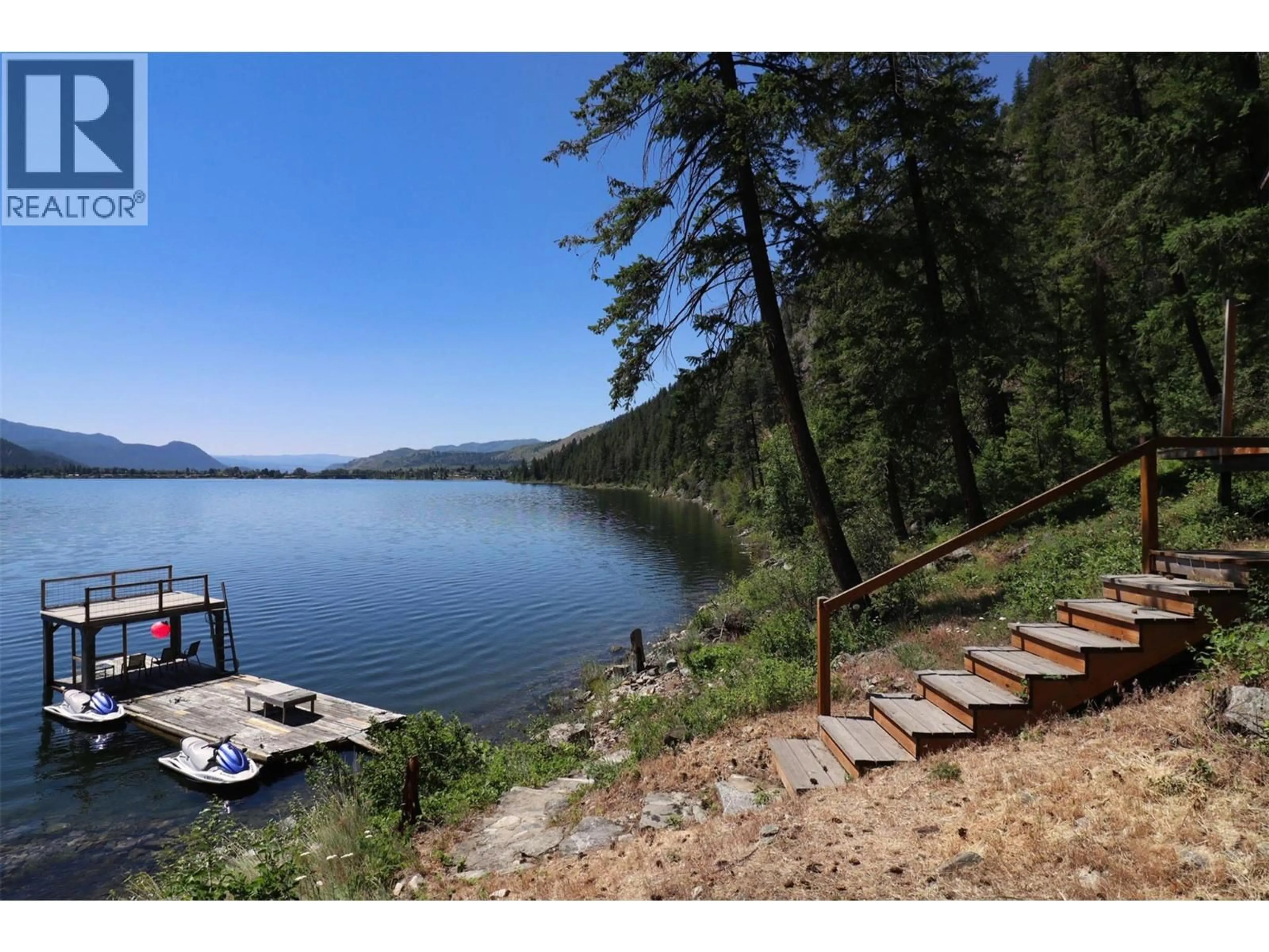 A pic from outside/outdoor area/front of a property/back of a property/a pic from drone, water/lake/river/ocean view for 3872 POINT ROAD, Chase British Columbia V0E1M0