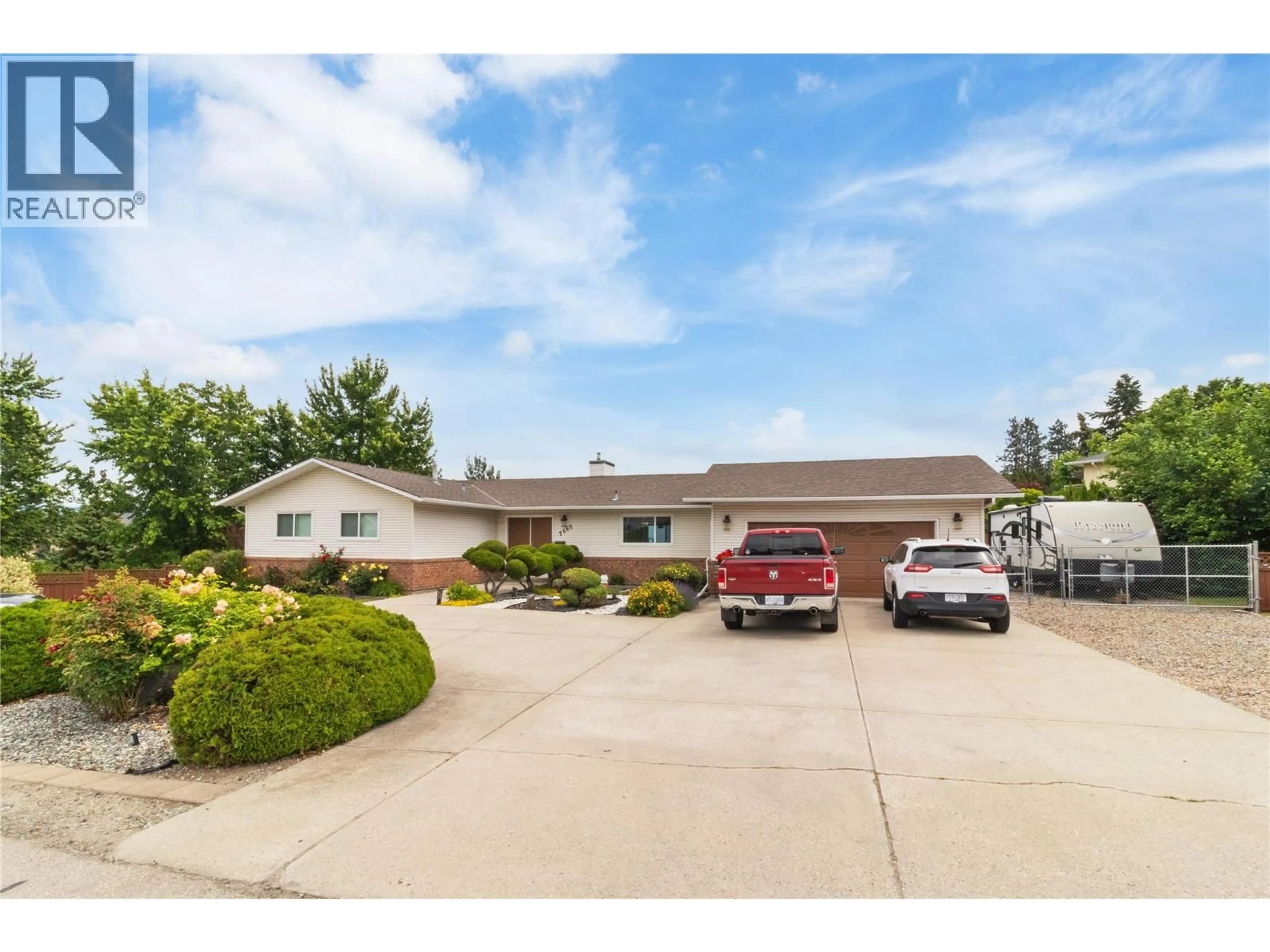 A pic from outside/outdoor area/front of a property/back of a property/a pic from drone, street for 2665 GUIDI ROAD, West Kelowna British Columbia V1Z3J9