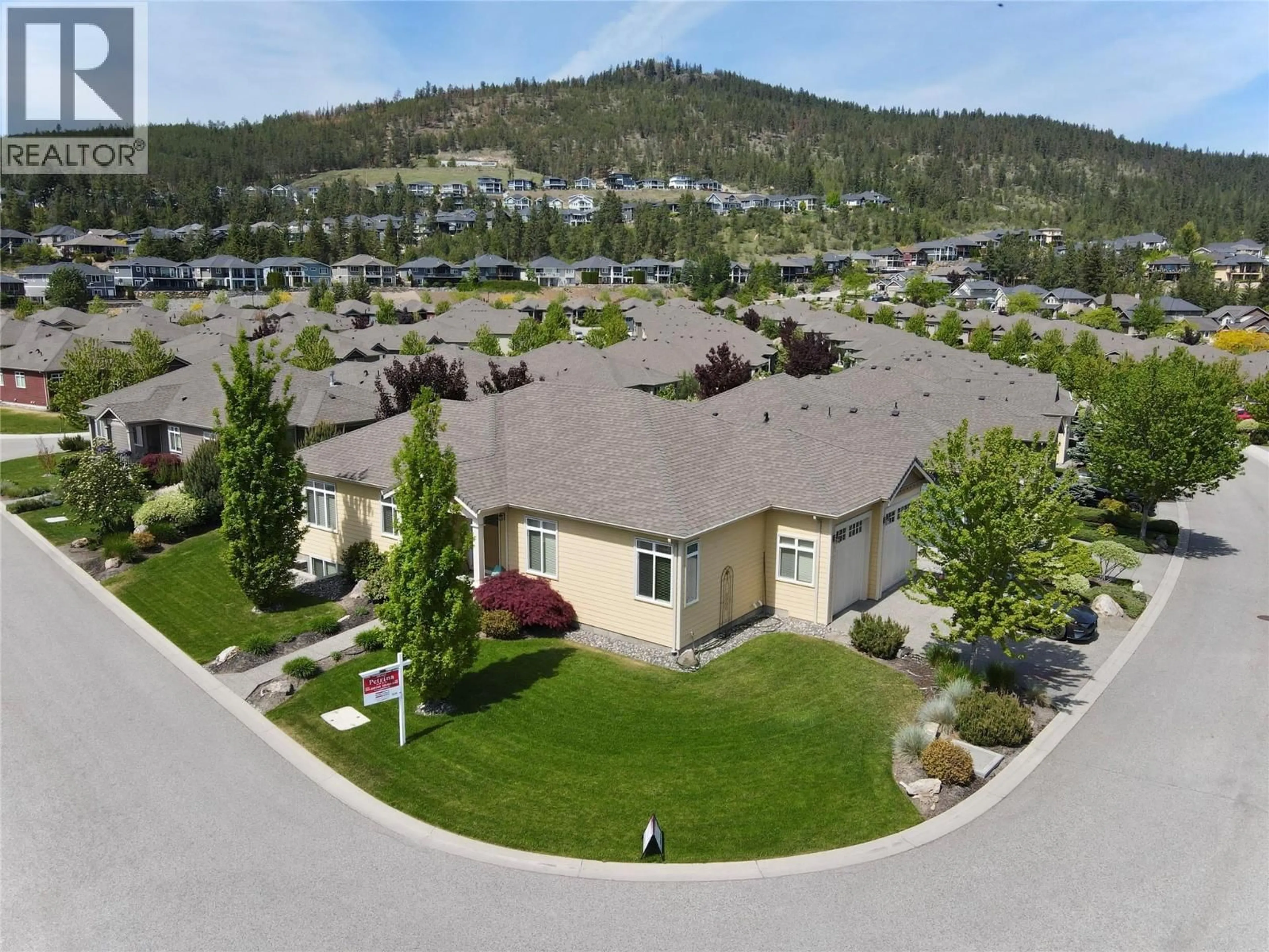 A pic from outside/outdoor area/front of a property/back of a property/a pic from drone, mountain view for 13113 GIBBONS DRIVE, Lake Country British Columbia V4V2S4