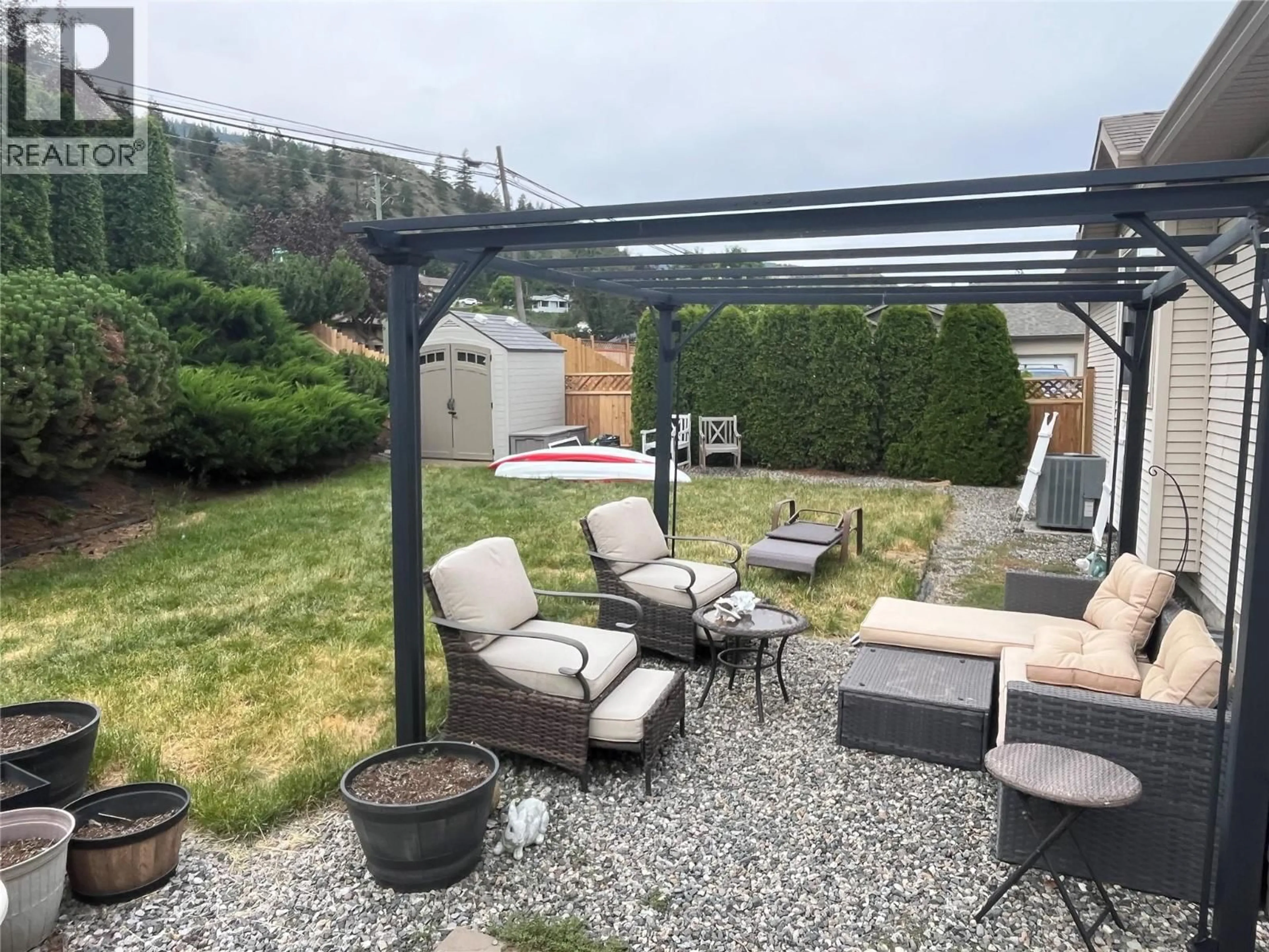 Patio, mountain view for 36 - 5200 DALLAS DRIVE, Kamloops British Columbia V2C6Y8