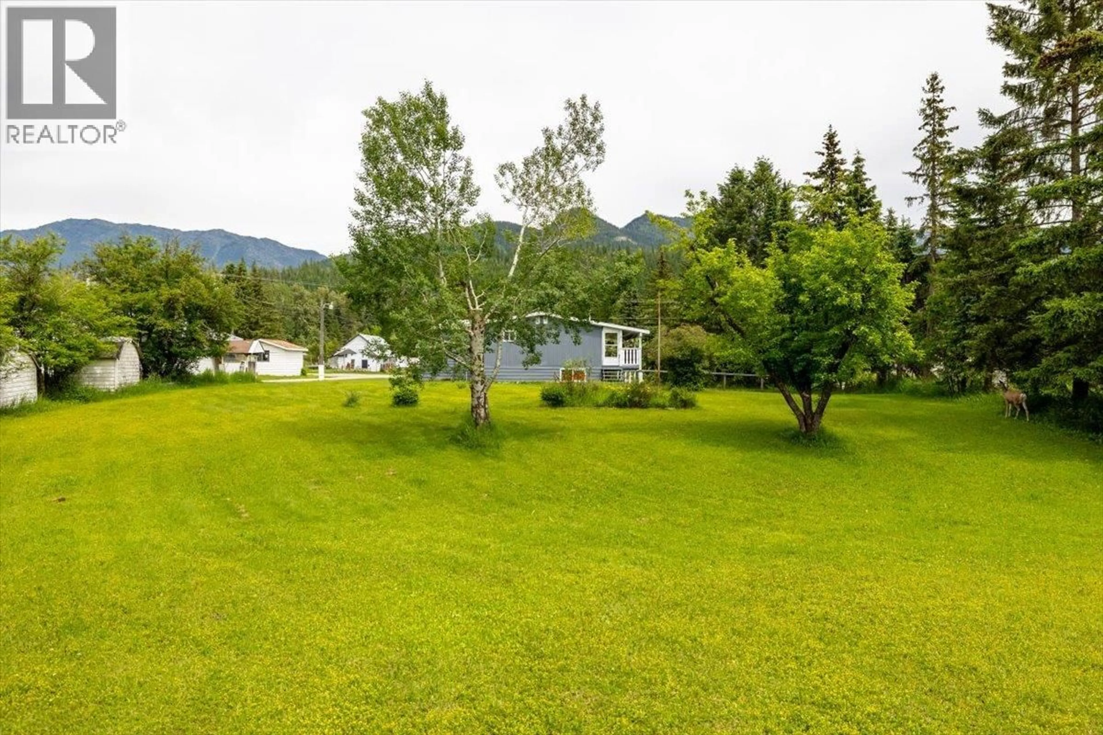 A pic from outside/outdoor area/front of a property/back of a property/a pic from drone, mountain view for 3715 VANLERBERG ROAD, Fernie British Columbia V0B1M1