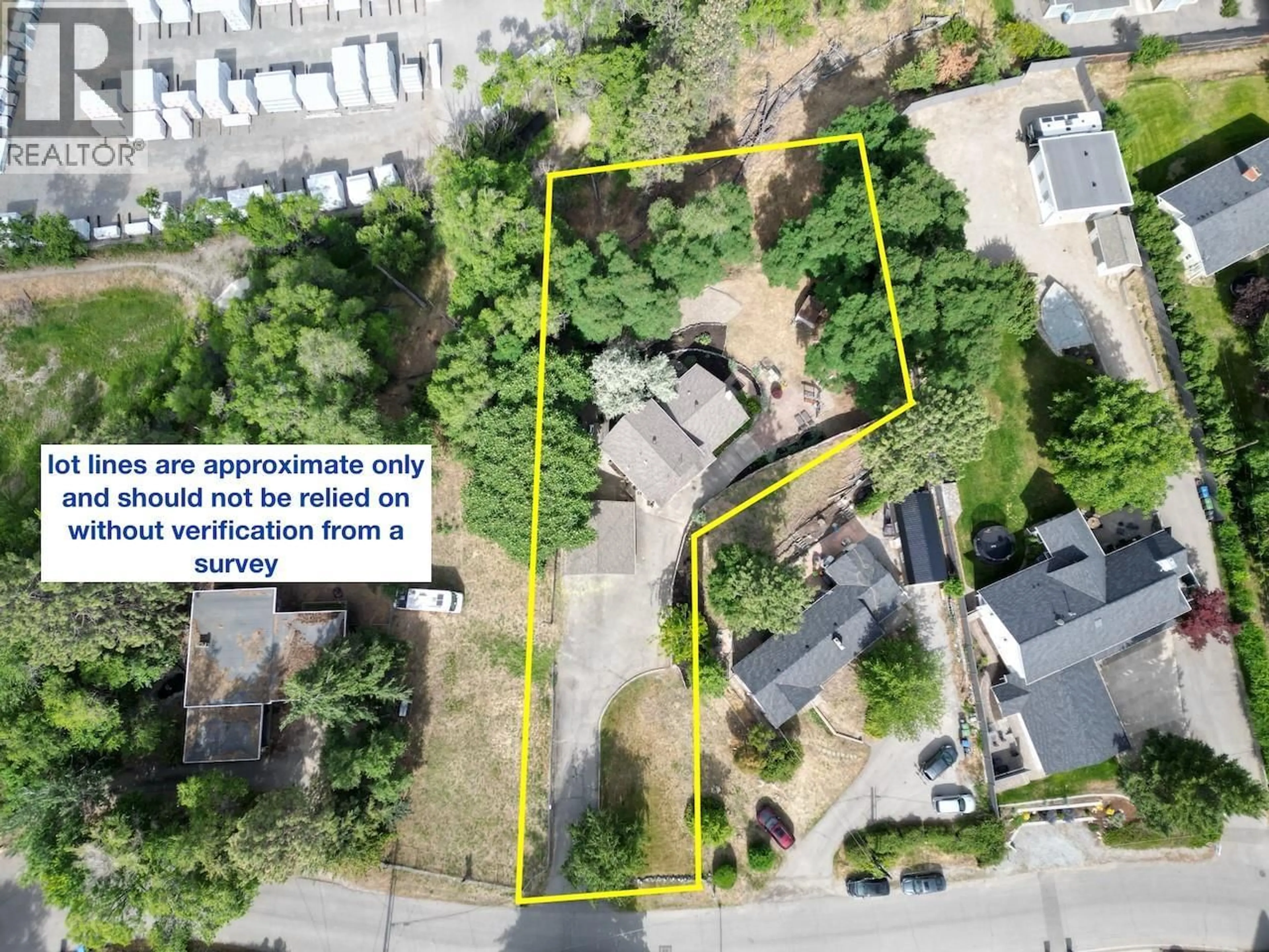 A pic from outside/outdoor area/front of a property/back of a property/a pic from drone, street for 1180 KELVIEW STREET, Kelowna British Columbia V1Y7M6