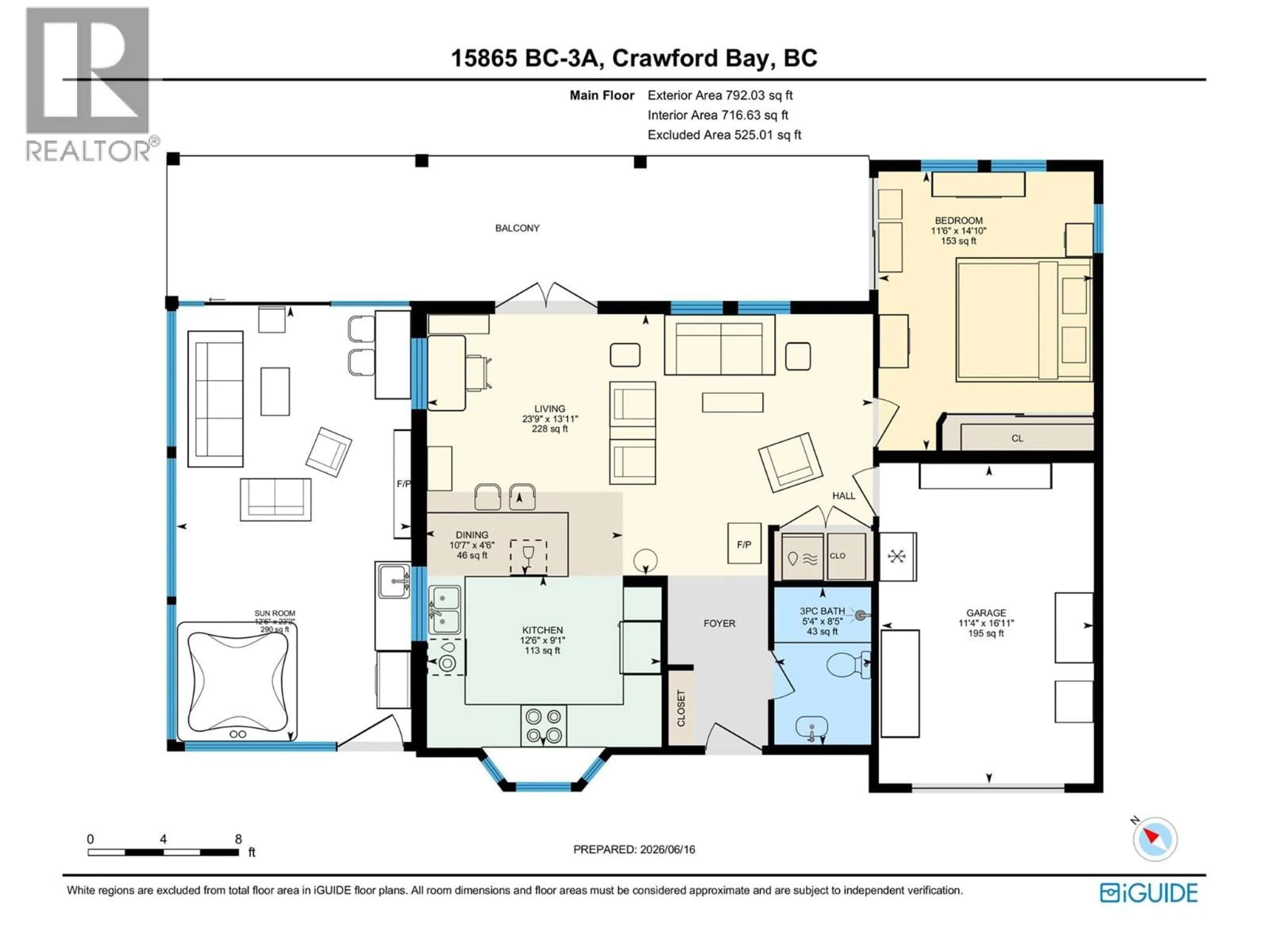 Floor plan for 15865 3A HIGHWAY, Crawford Bay British Columbia V0B1E0