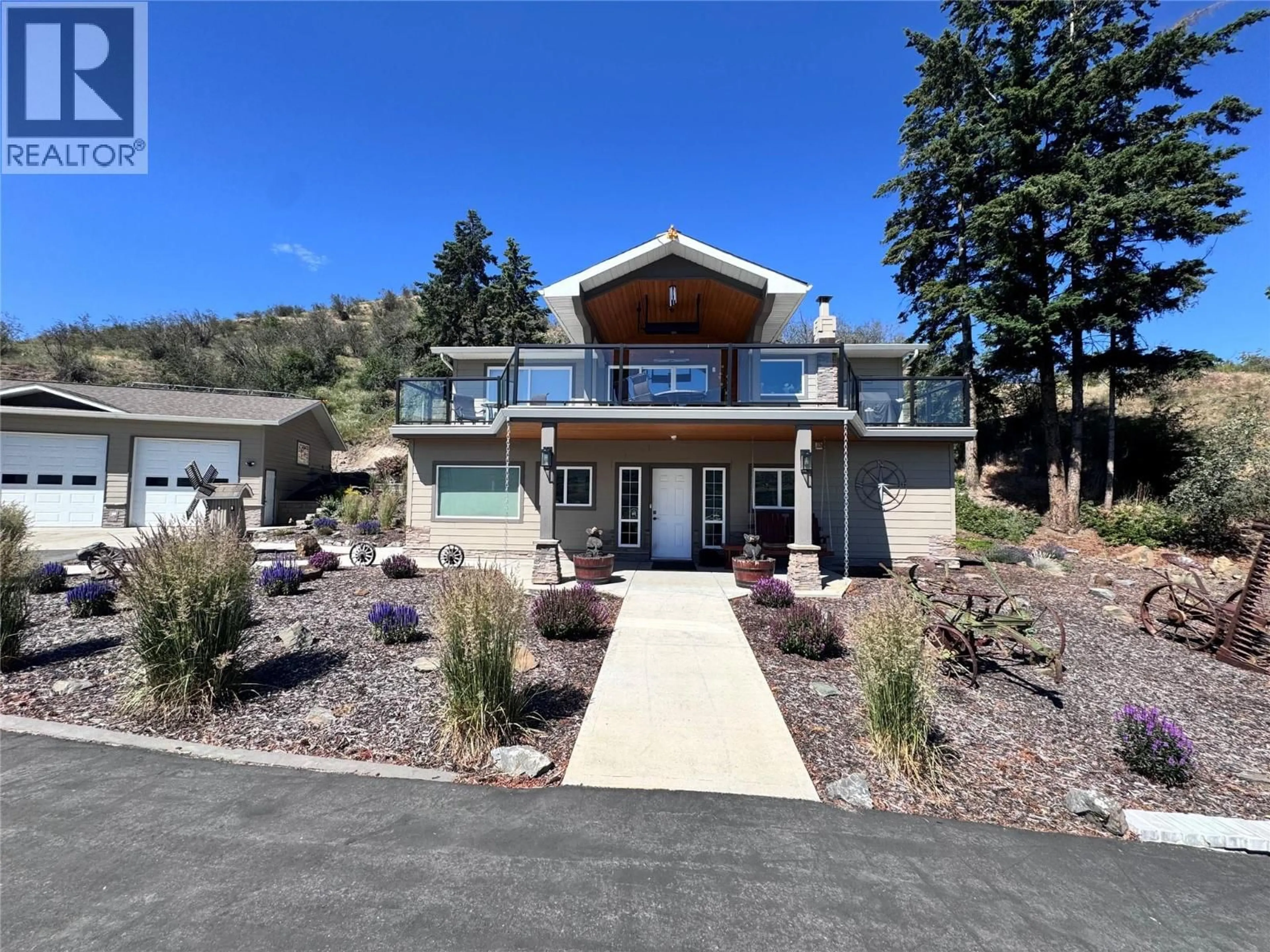 Home with vinyl exterior material, unknown for 6902 OLD KAMLOOPS ROAD, Vernon British Columbia V1H1W1
