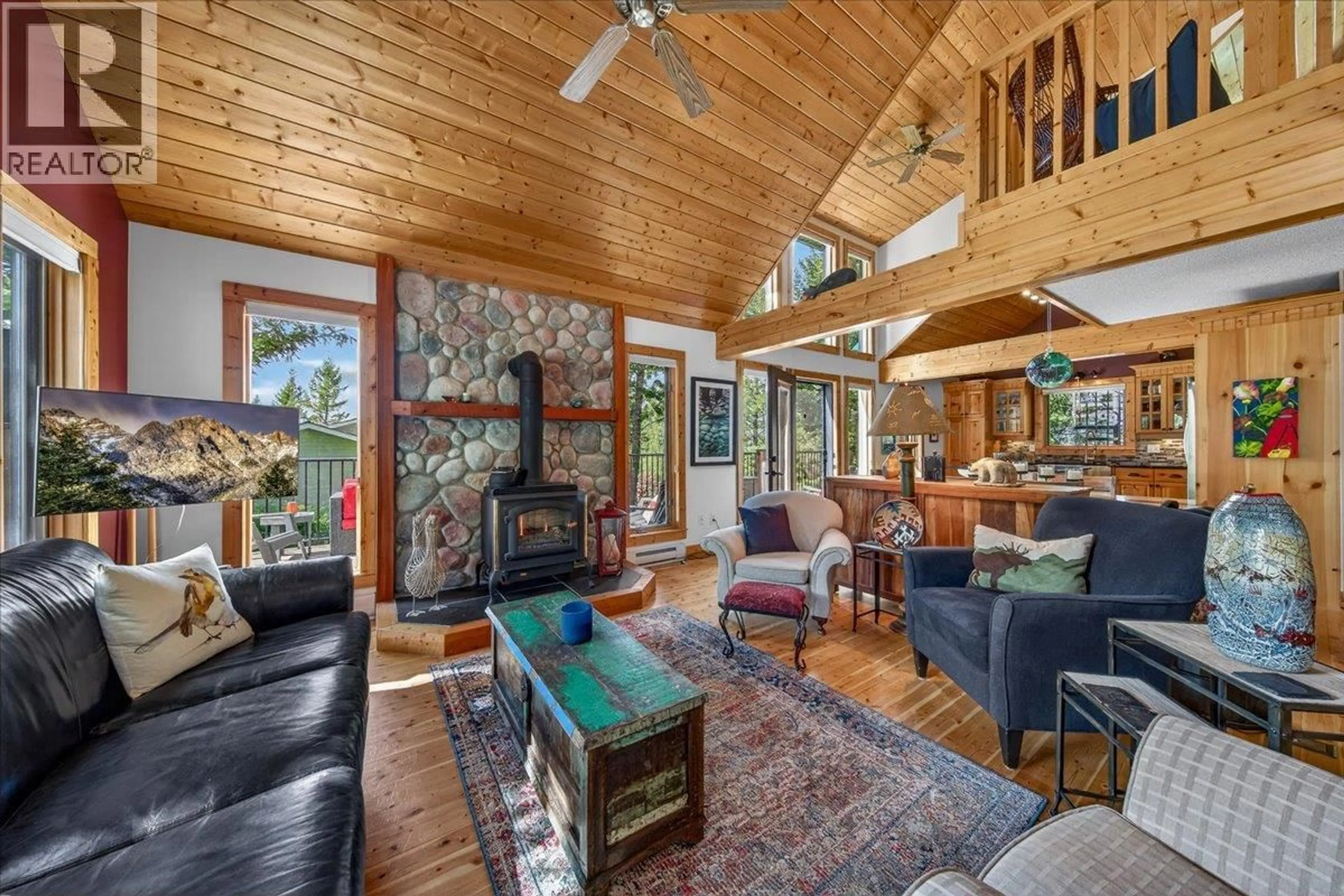 Living room with furniture, unknown for 4931 MOUNTAINTOP DRIVE, Fairmont Hot Springs British Columbia V0B1L1