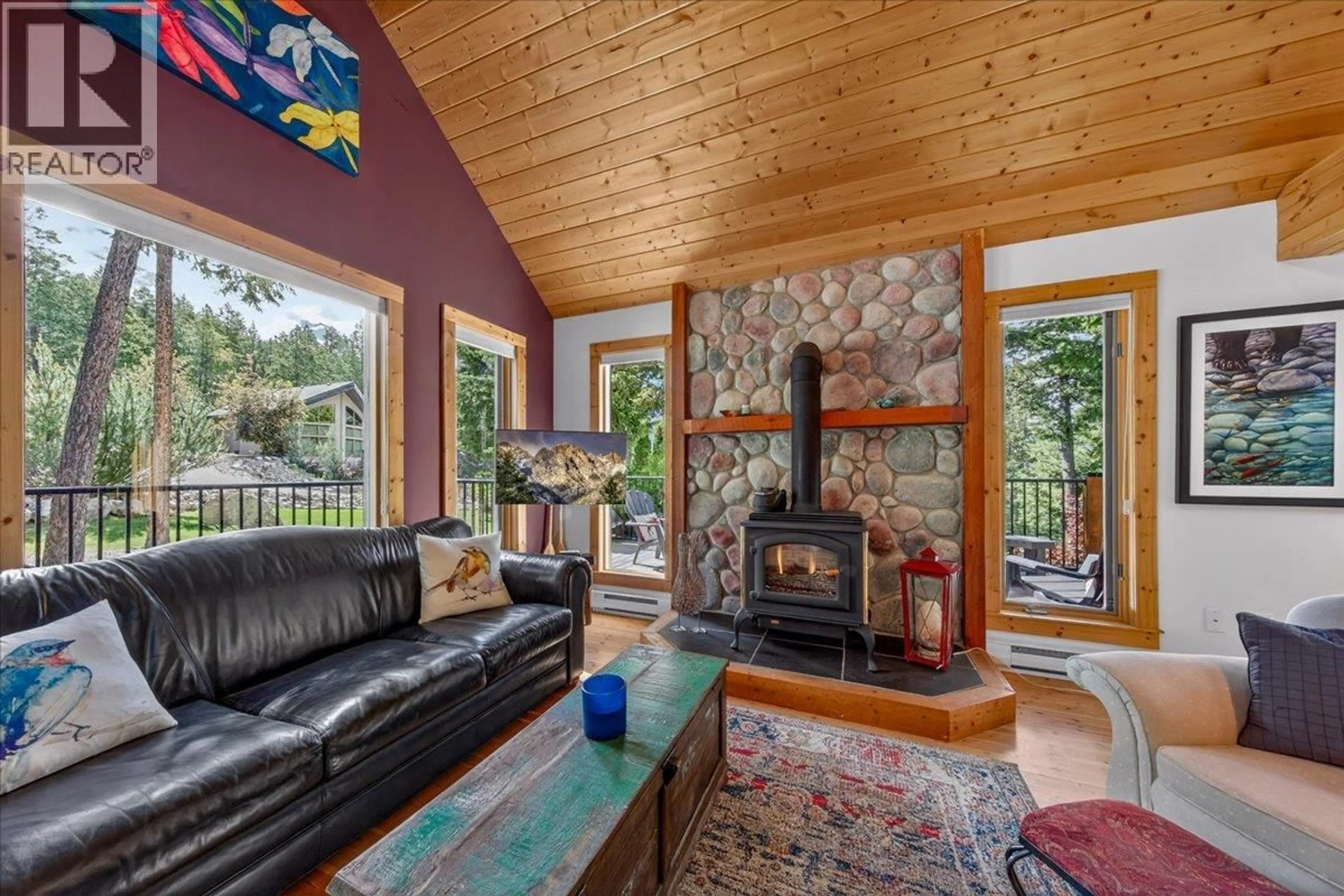 Living room with furniture, unknown for 4931 MOUNTAINTOP DRIVE, Fairmont Hot Springs British Columbia V0B1L1