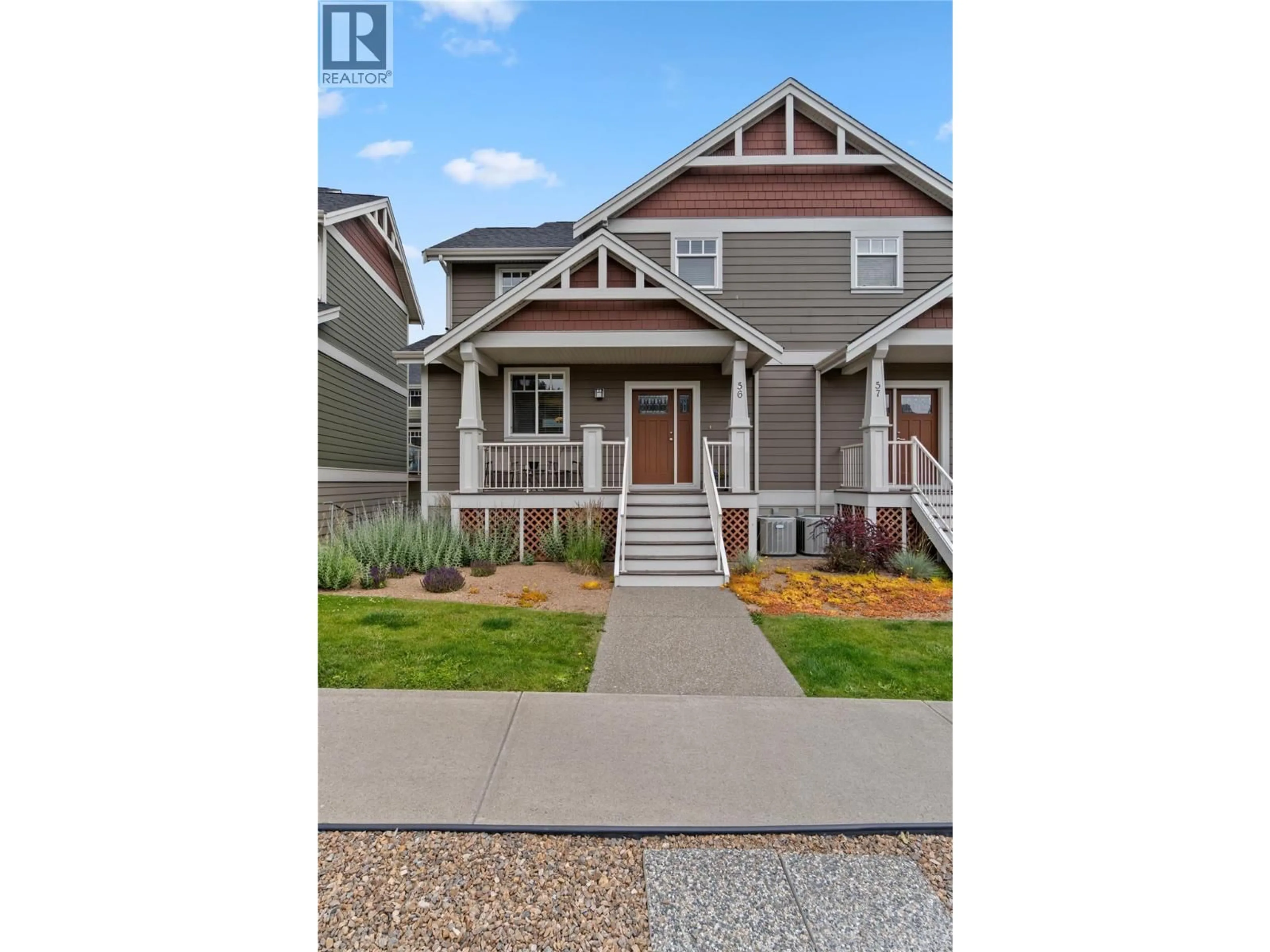 Home with vinyl exterior material, street for 56 - 2860 VALLEYVIEW DRIVE, Kamloops British Columbia V2C0B3