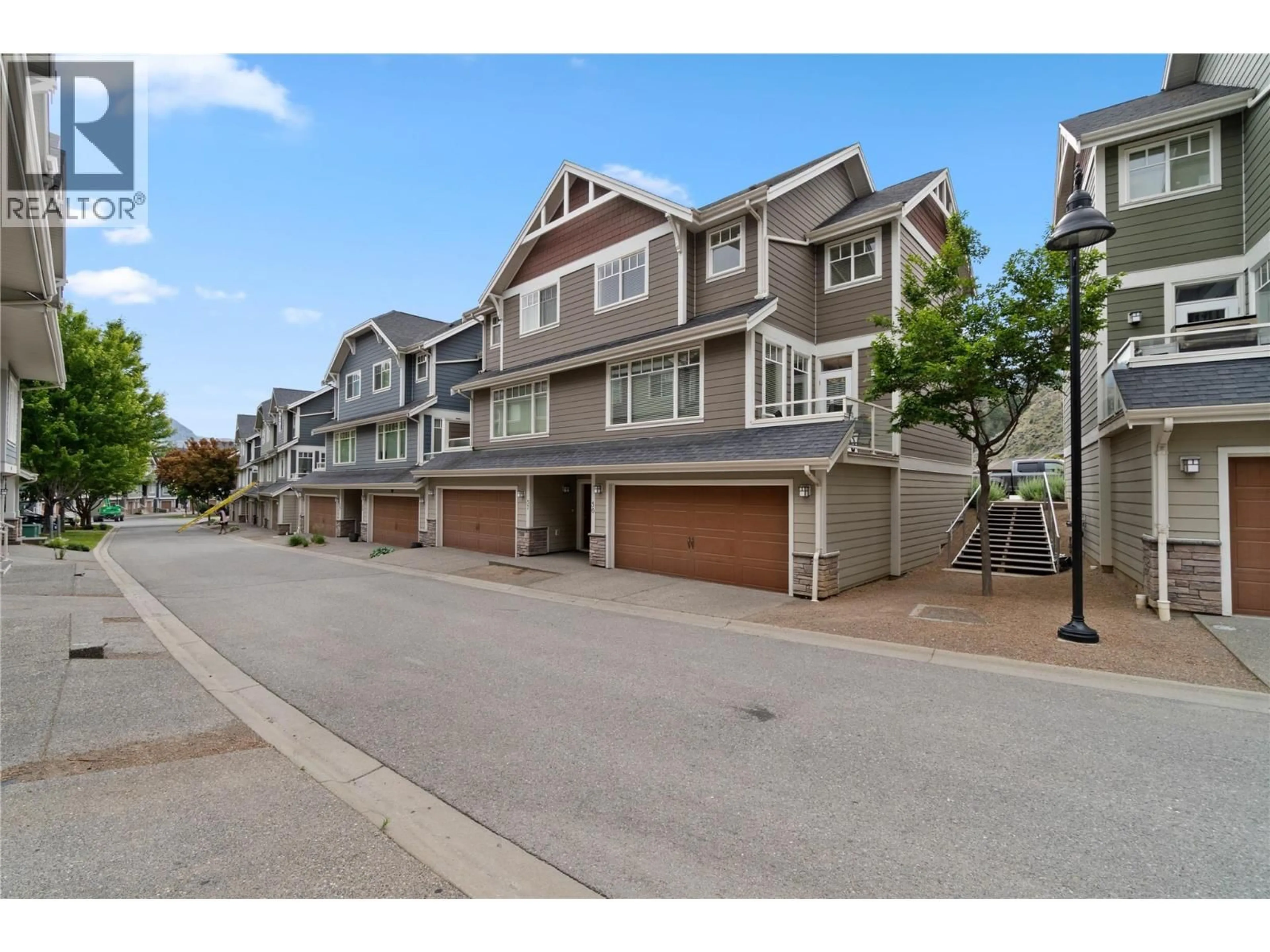 A pic from outside/outdoor area/front of a property/back of a property/a pic from drone, street for 56 - 2860 VALLEYVIEW DRIVE, Kamloops British Columbia V2C0B3