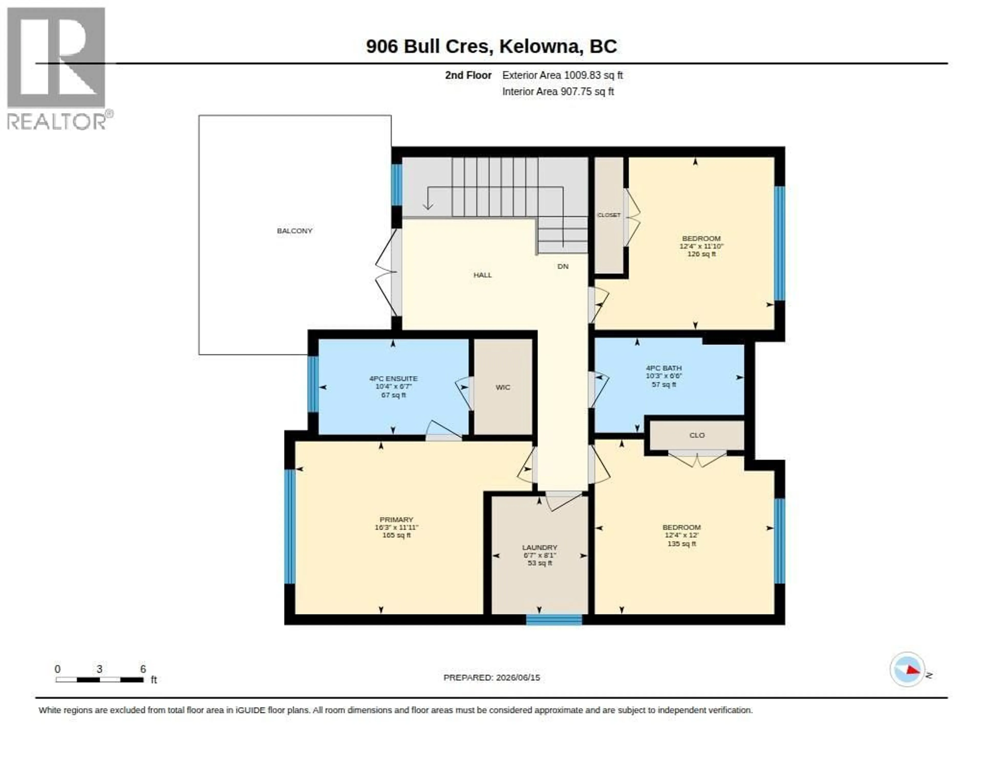 Floor plan for 906 BULL CRESCENT, Kelowna British Columbia V1W0E6