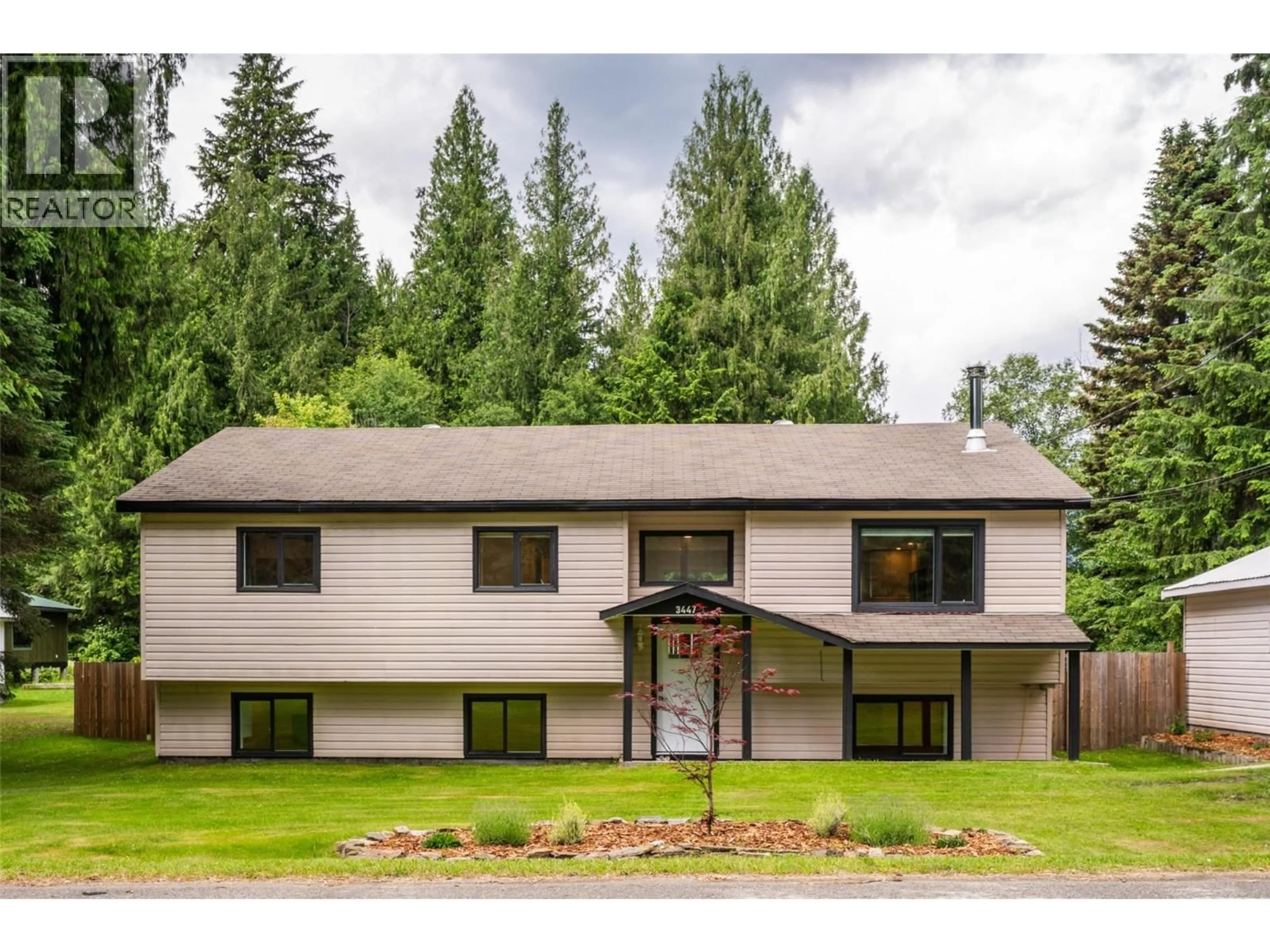 Home with vinyl exterior material, mountain view for 3447 CATHERWOOD ROAD, Revelstoke British Columbia V0E2S3