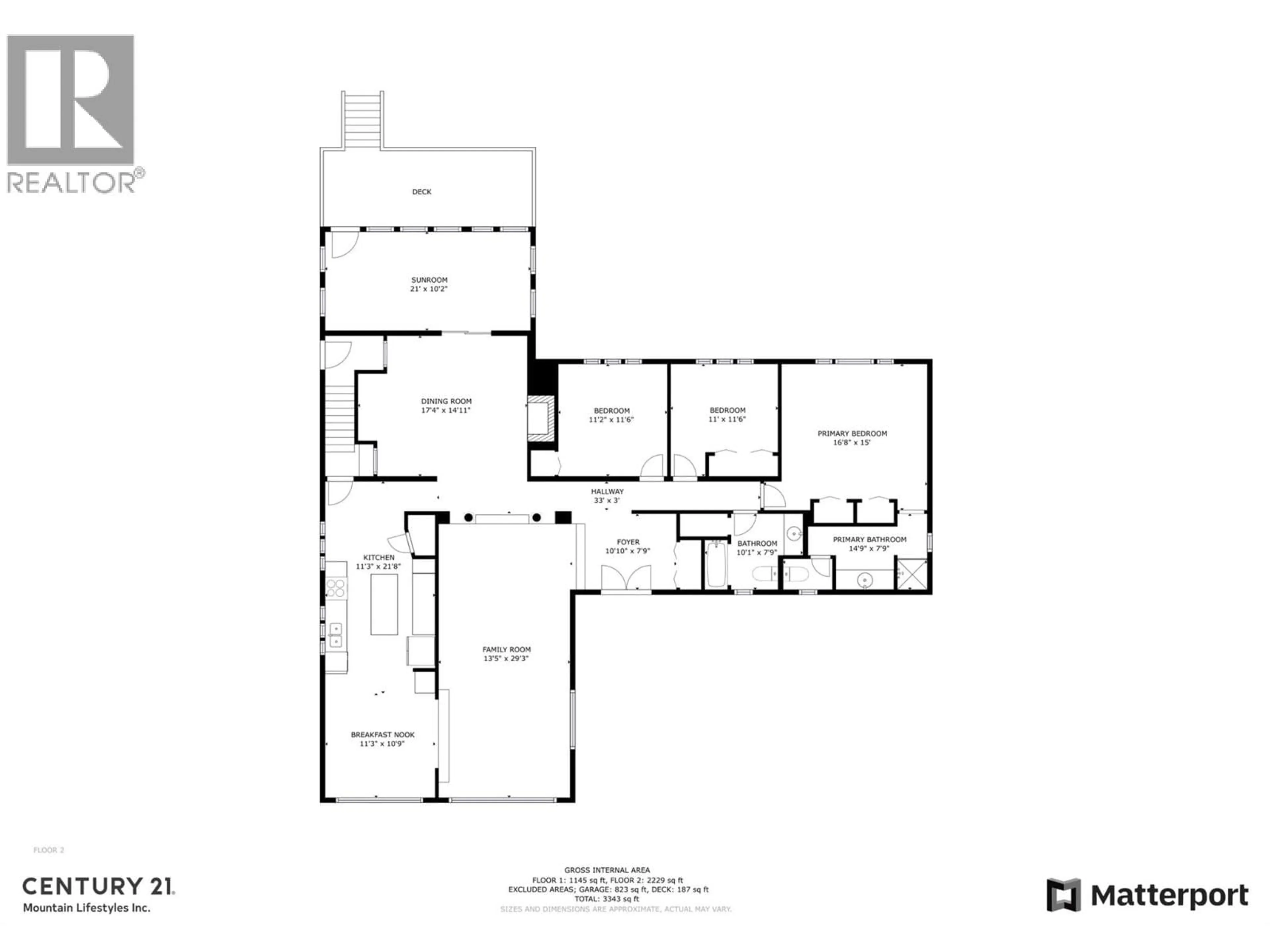 Floor plan for 1698 MCKENZIE ROAD, Fernie British Columbia V0B1M5