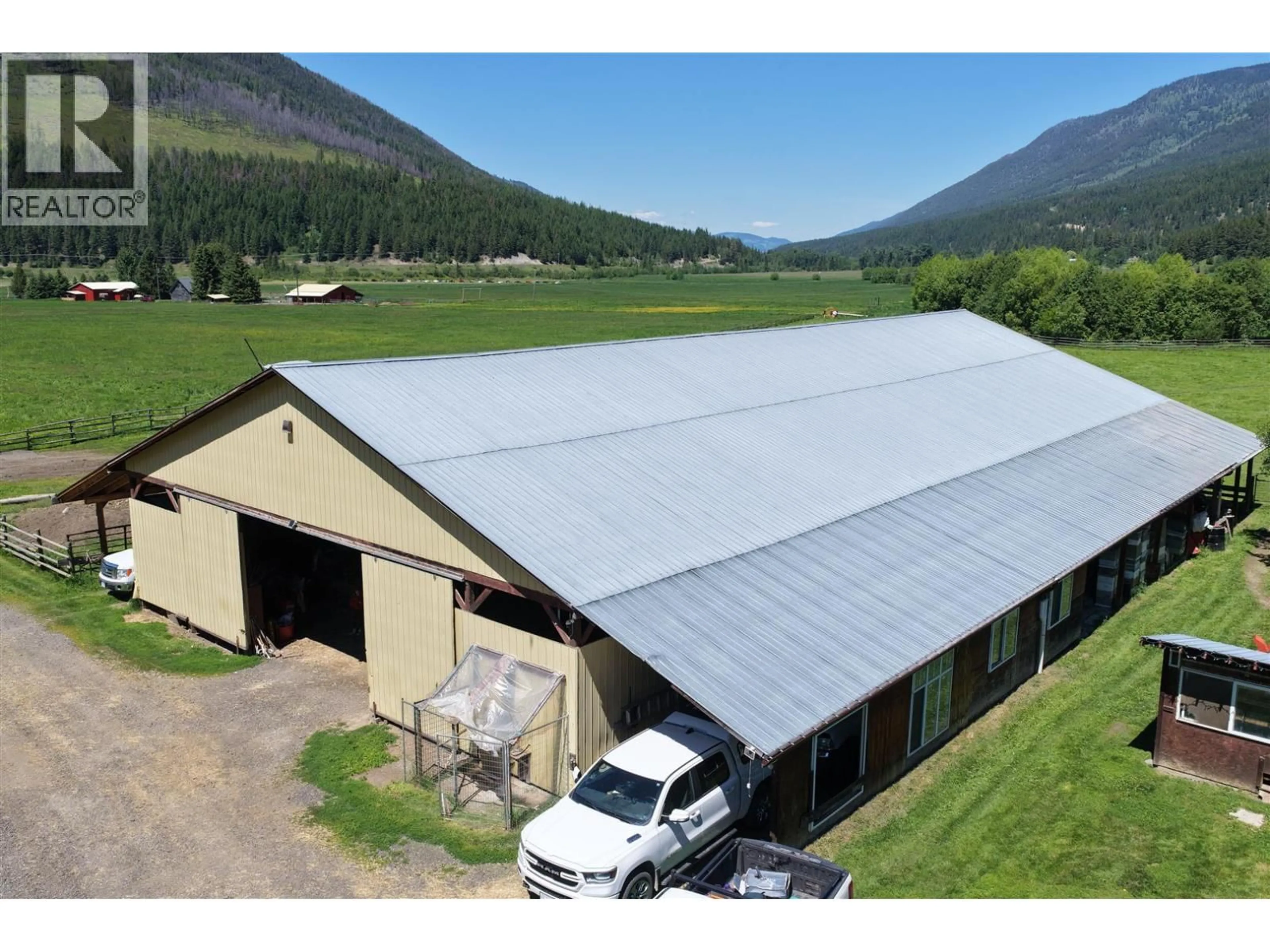 A pic from outside/outdoor area/front of a property/back of a property/a pic from drone, building for 3260 MCGILLIVRAY CREEK ROAD, Kamloops British Columbia V0E1Z0