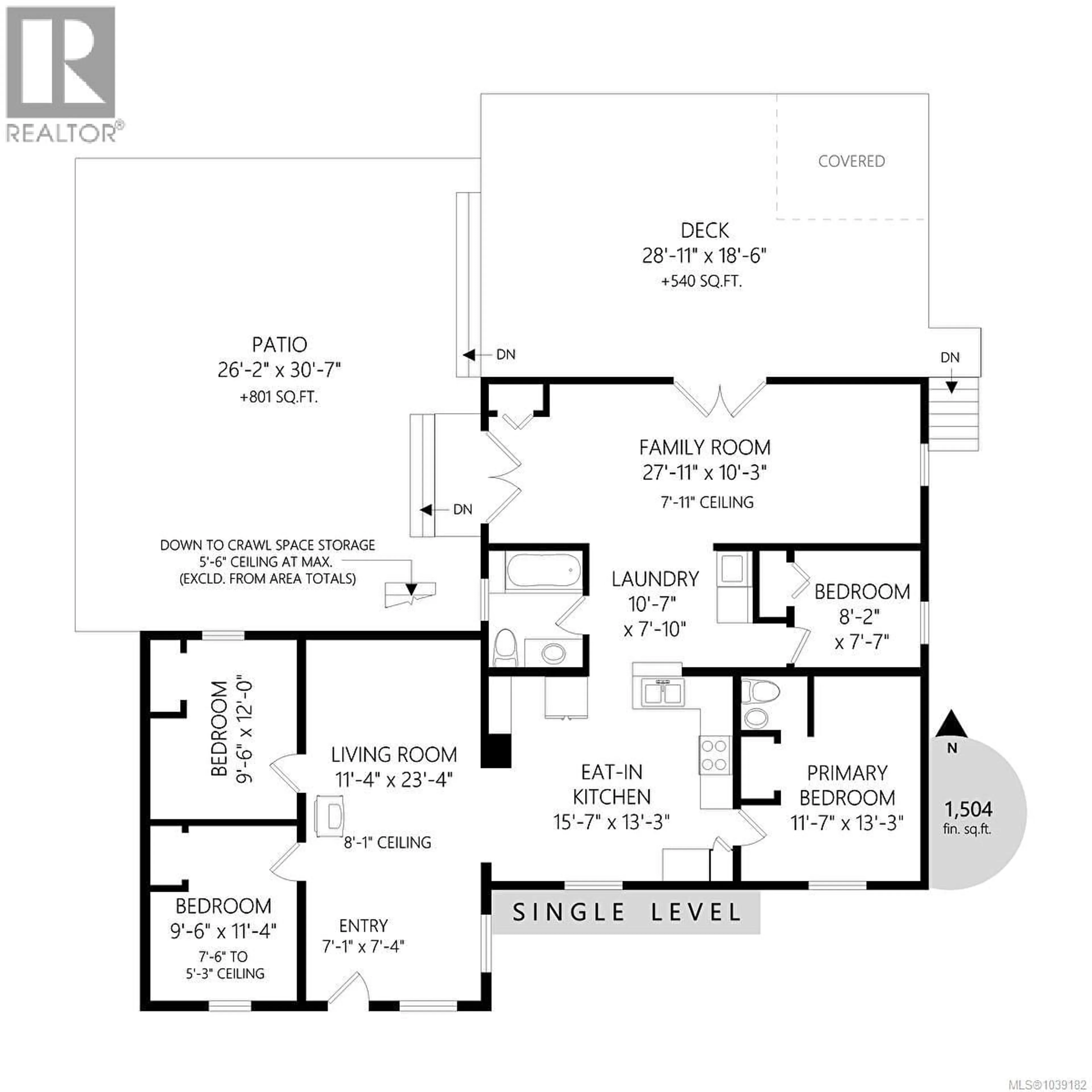 Floor plan for 3401 RIVER ROAD, Chemainus British Columbia V0R1K3