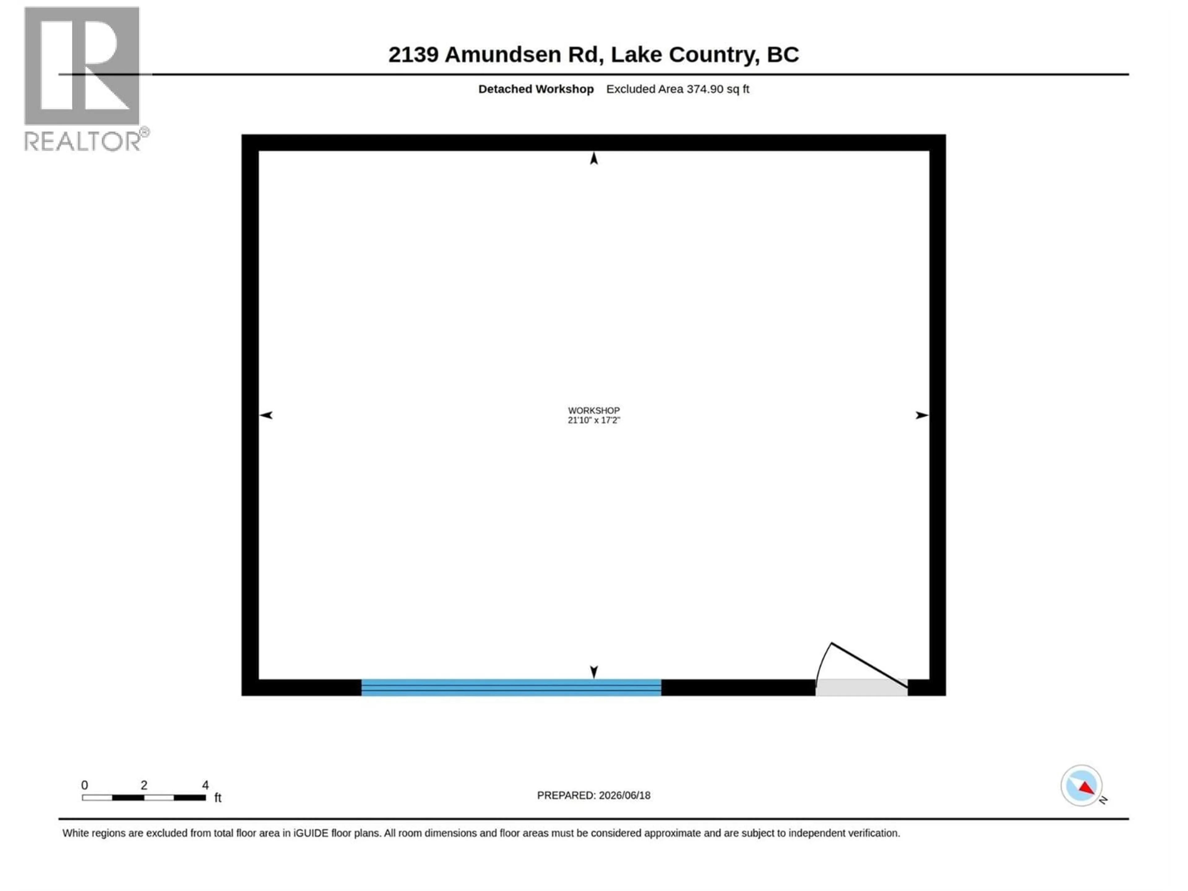 Floor plan for 2139 AMUNDSEN ROAD, Lake Country British Columbia V4V1J1
