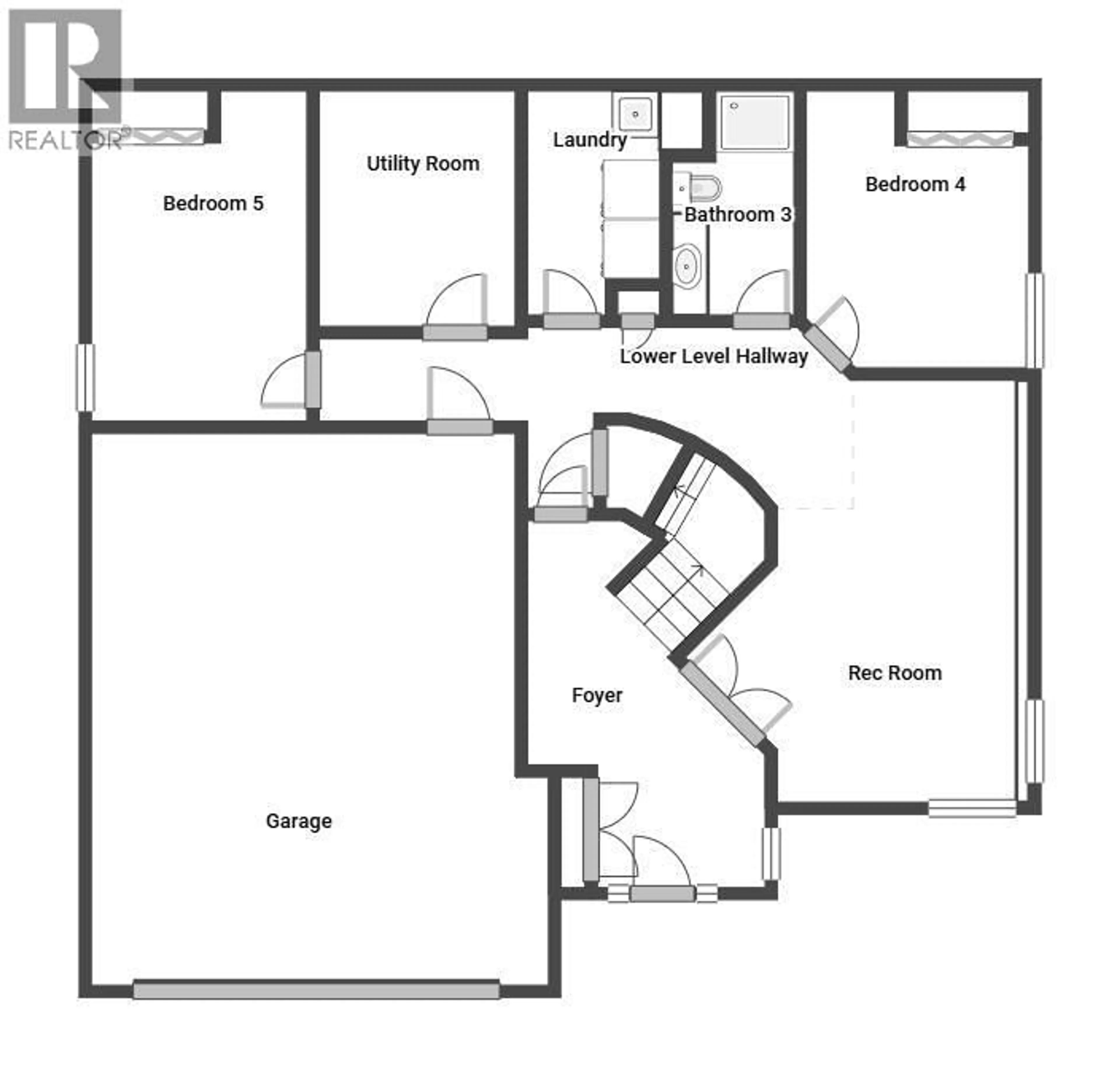 Floor plan for 2089 BOWRON STREET, Kelowna British Columbia V1V2P2
