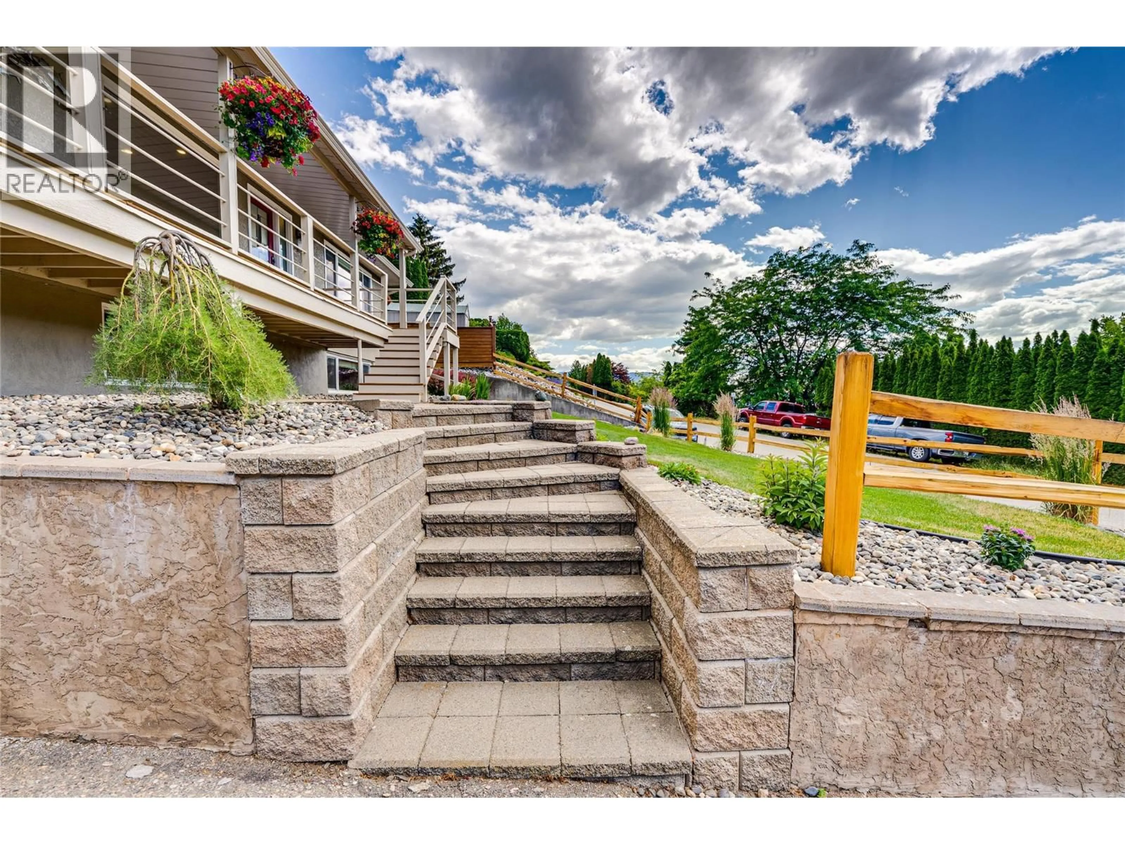 Patio, unknown for 8067 BEACHCOMBER BAY ROAD, Vernon British Columbia V1H1C7