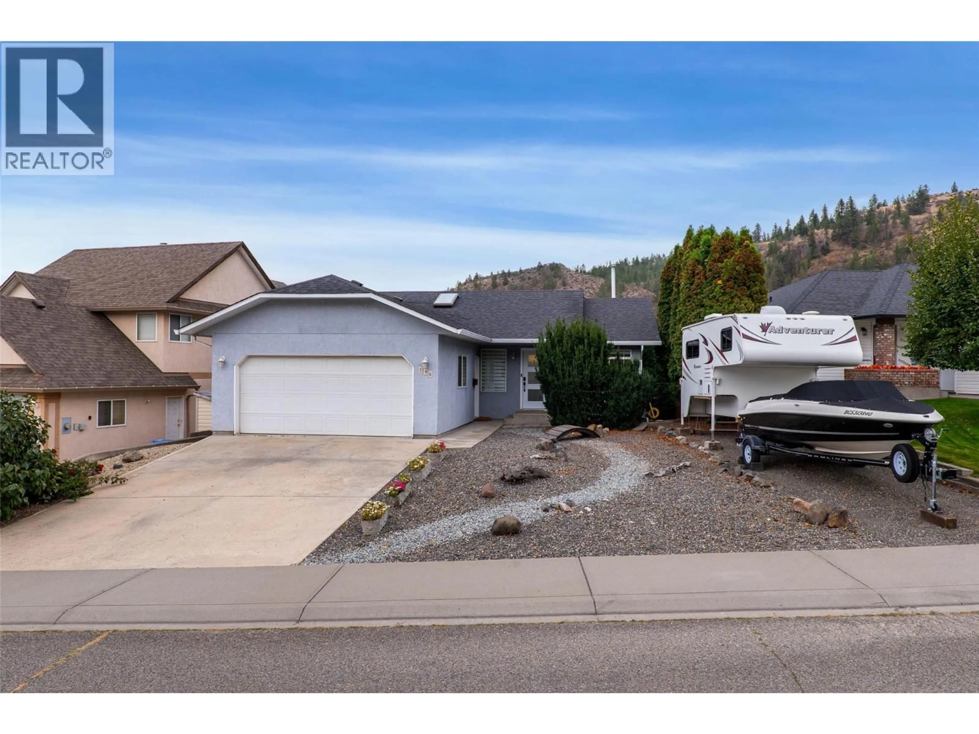 Home with vinyl exterior material, unknown for 396 COYOTE DRIVE, Kamloops British Columbia V2C6T8