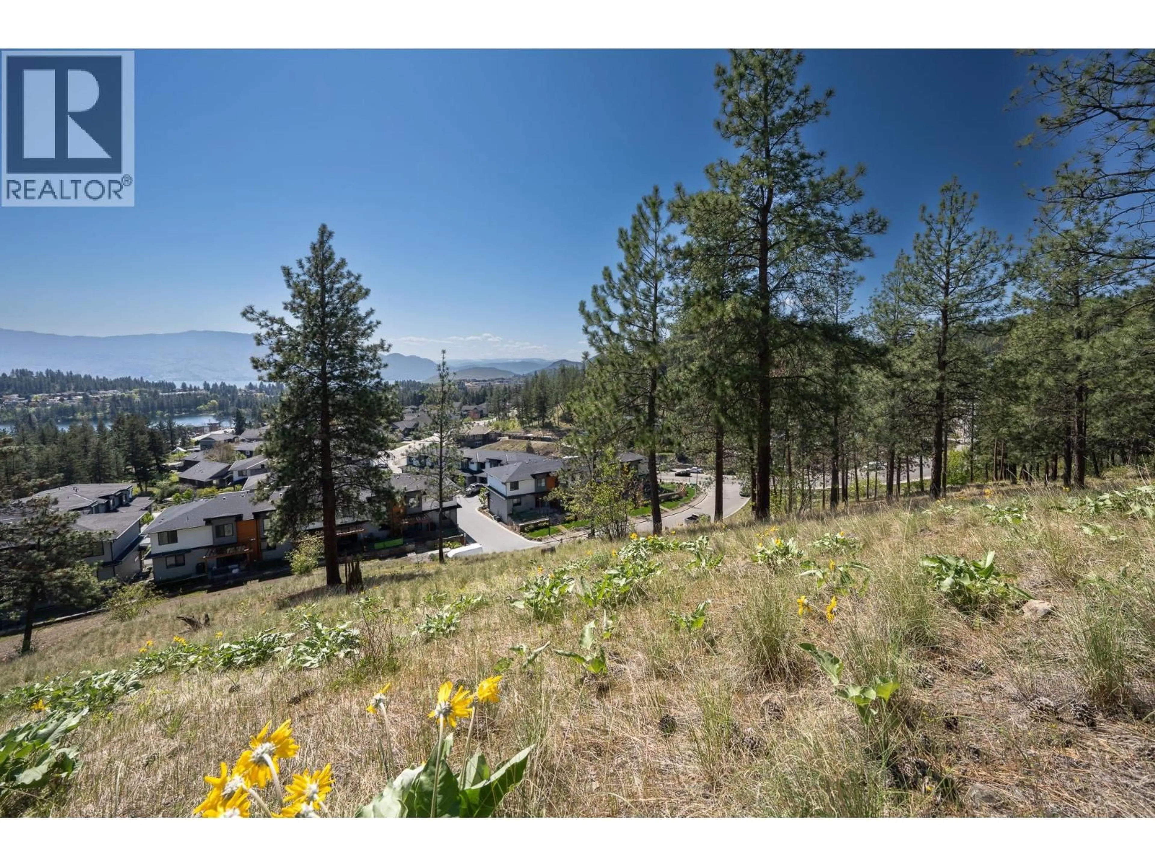 A pic from outside/outdoor area/front of a property/back of a property/a pic from drone, mountain view for Prop SL 3 - 2509 PARAMOUNT PEAK DRIVE, West Kelowna British Columbia V4T0E3