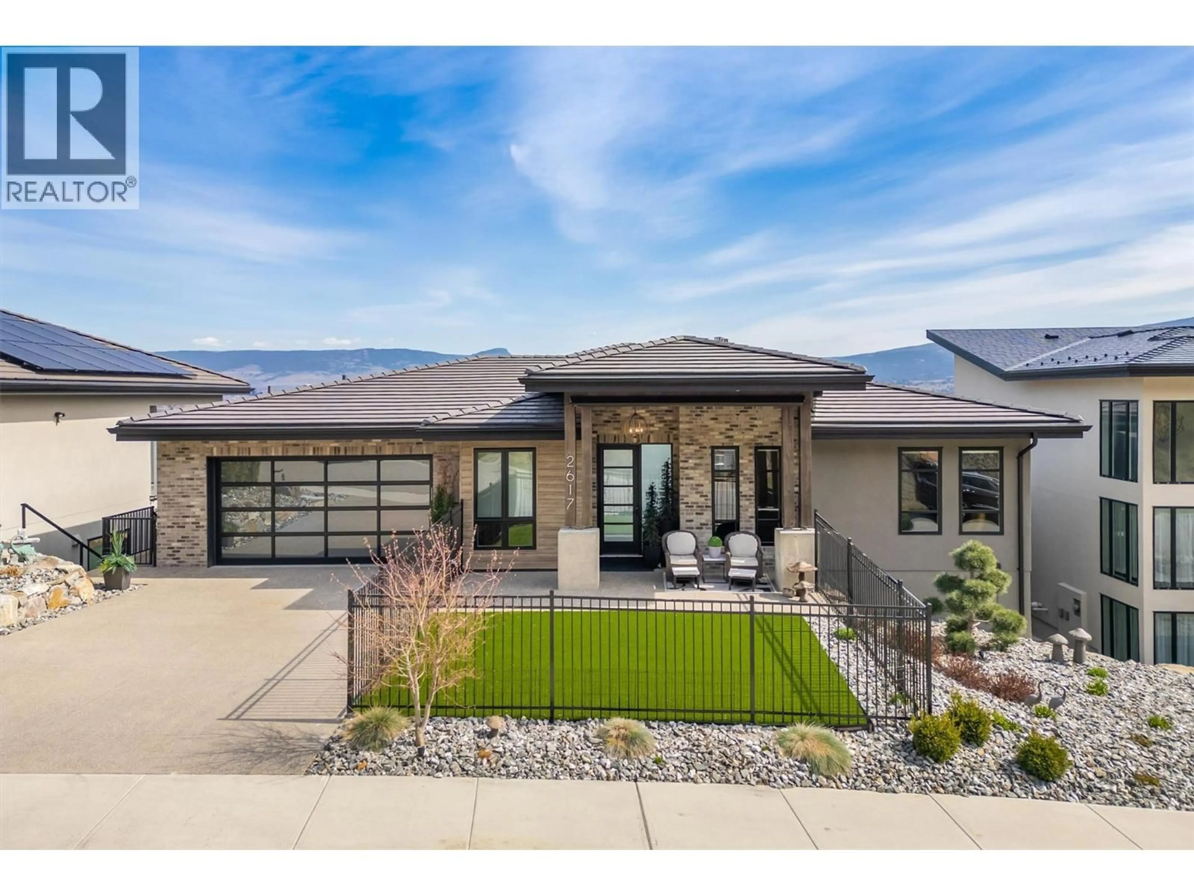 Home with brick exterior material, mountain view for 2617 CASA PALMERO DRIVE, West Kelowna British Columbia V1Z4B1