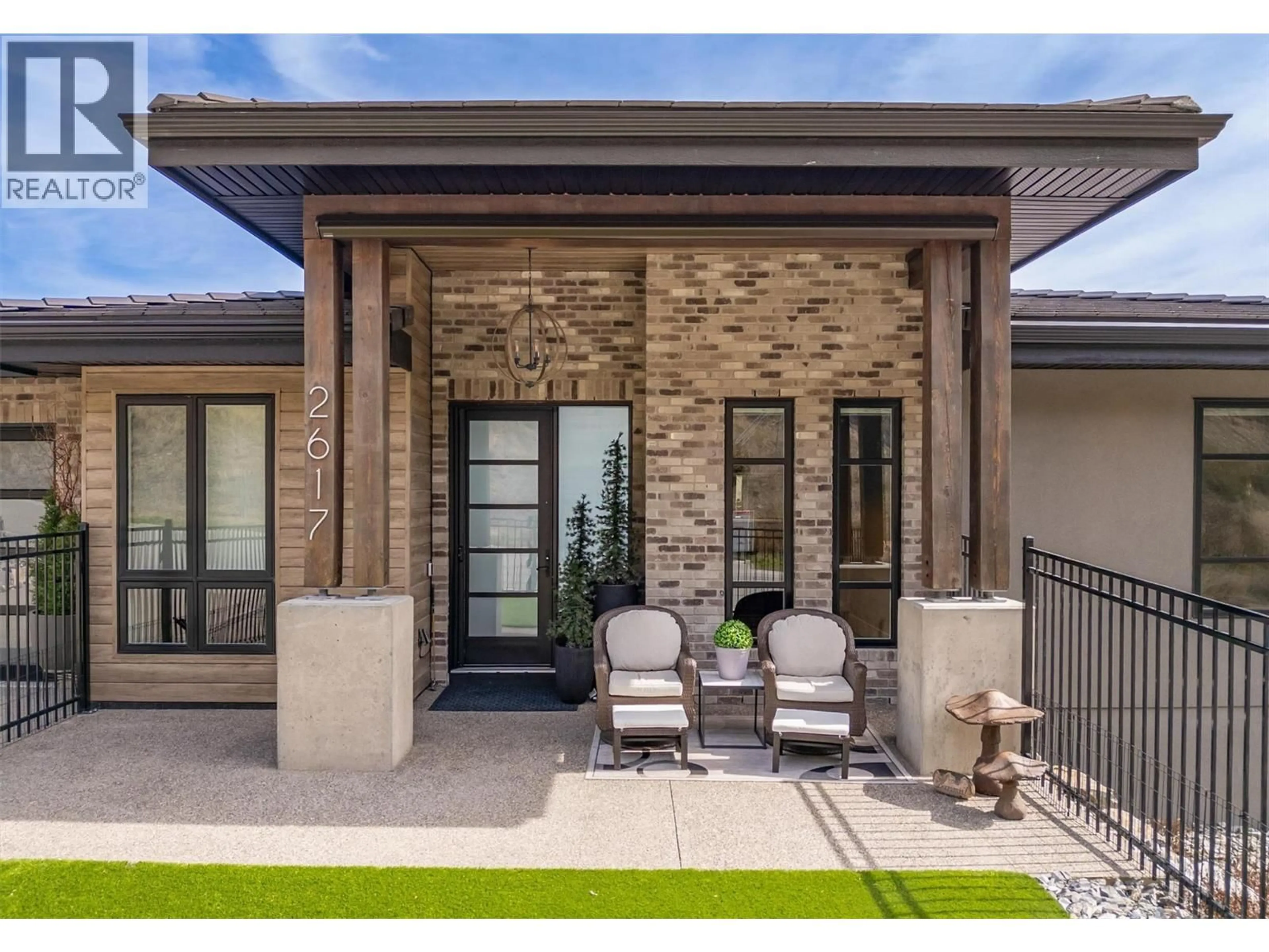 Home with brick exterior material, street for 2617 CASA PALMERO DRIVE, West Kelowna British Columbia V1Z4B1