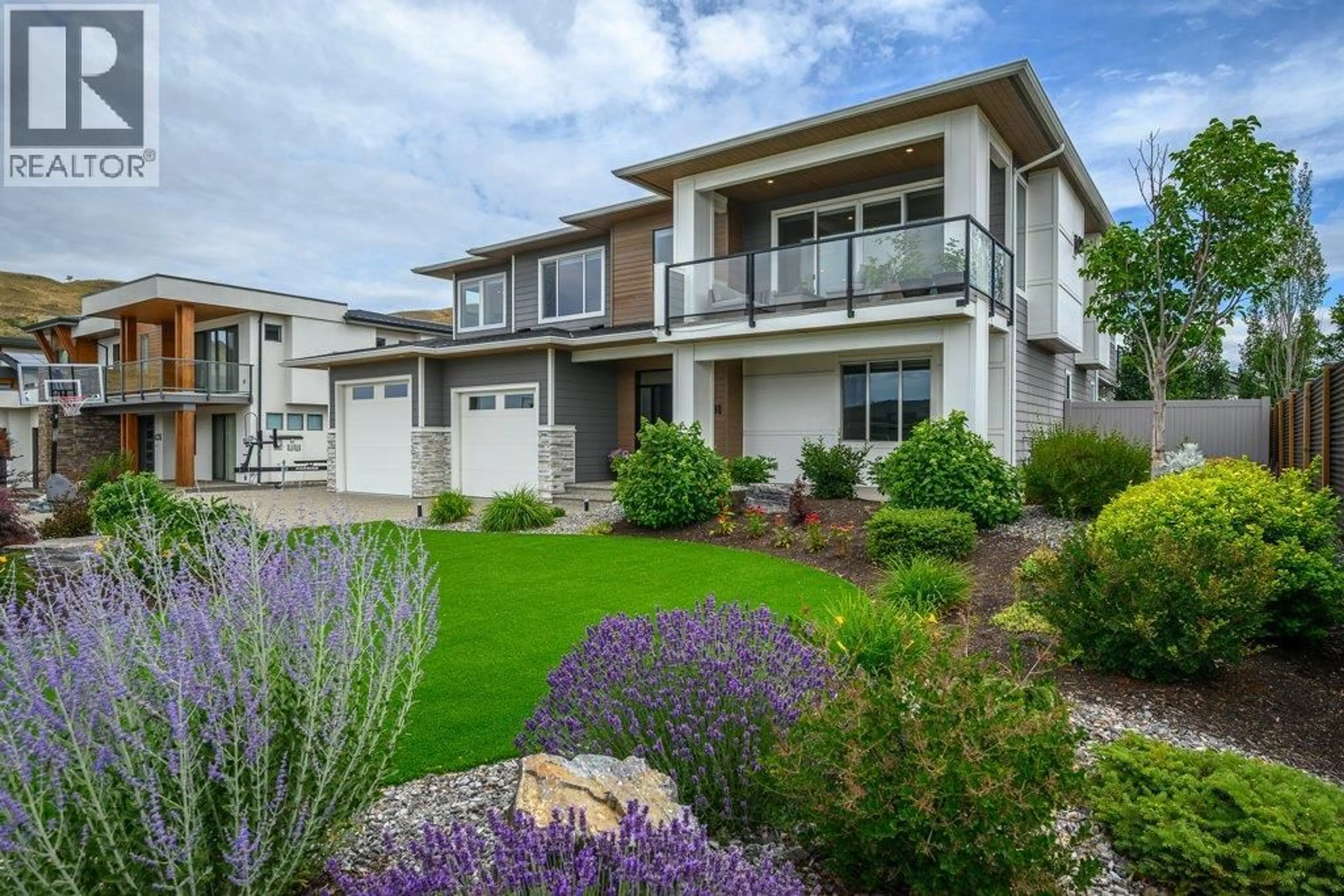 Home with vinyl exterior material, street for 631 MT IDA CRESCENT, Coldstream British Columbia V1B4G3